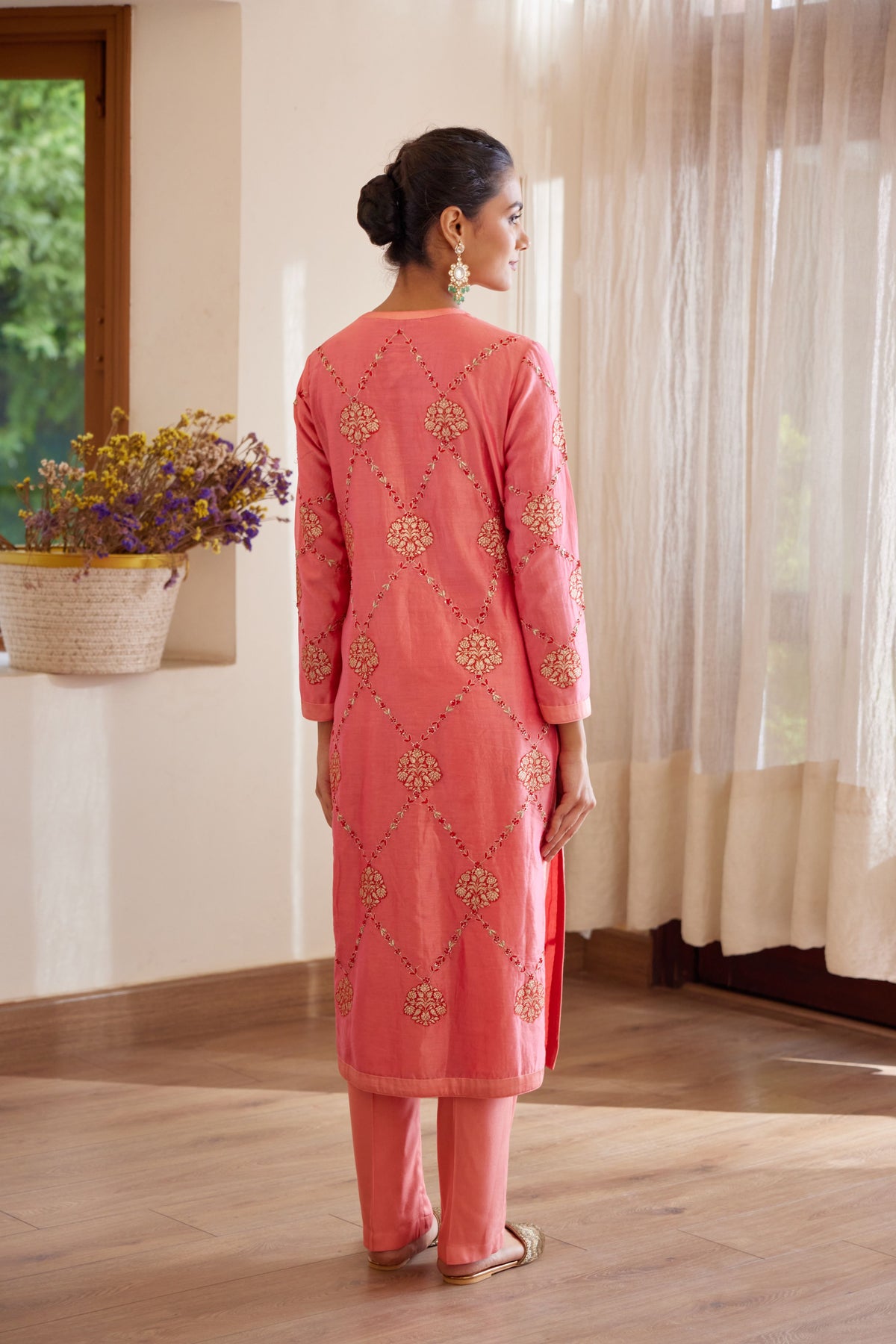 Rosepink Kurta Set