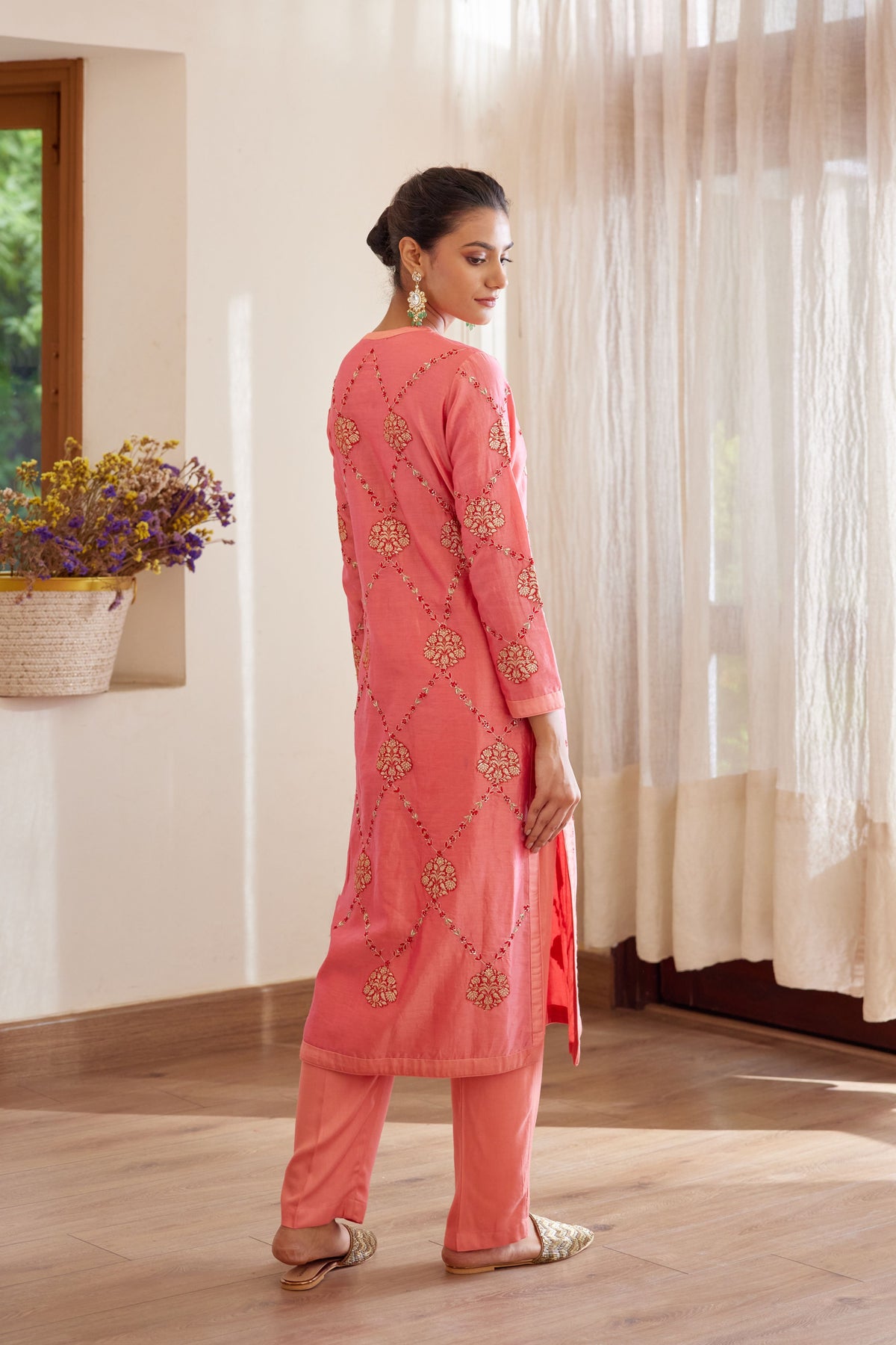 Rosepink Kurta Set