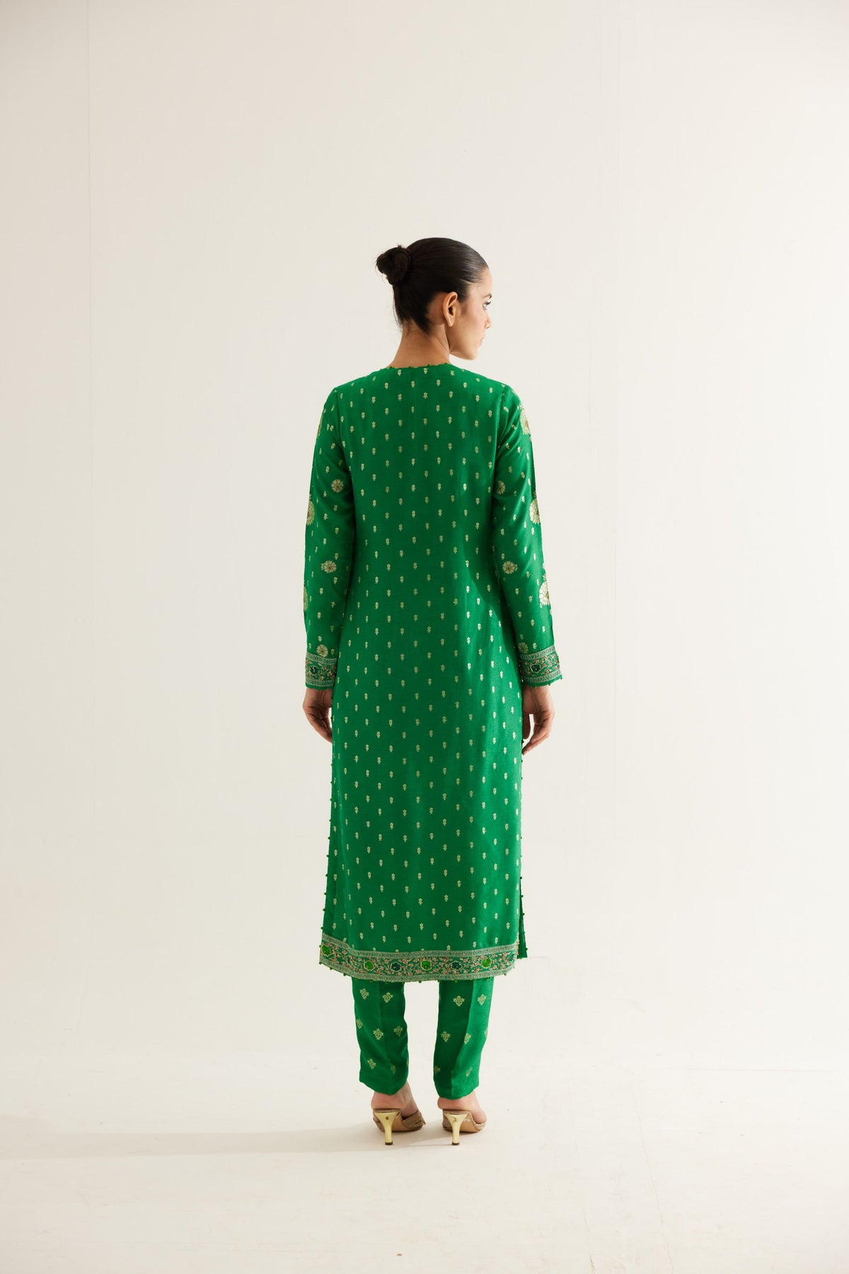 Emerald Green Kurta Set