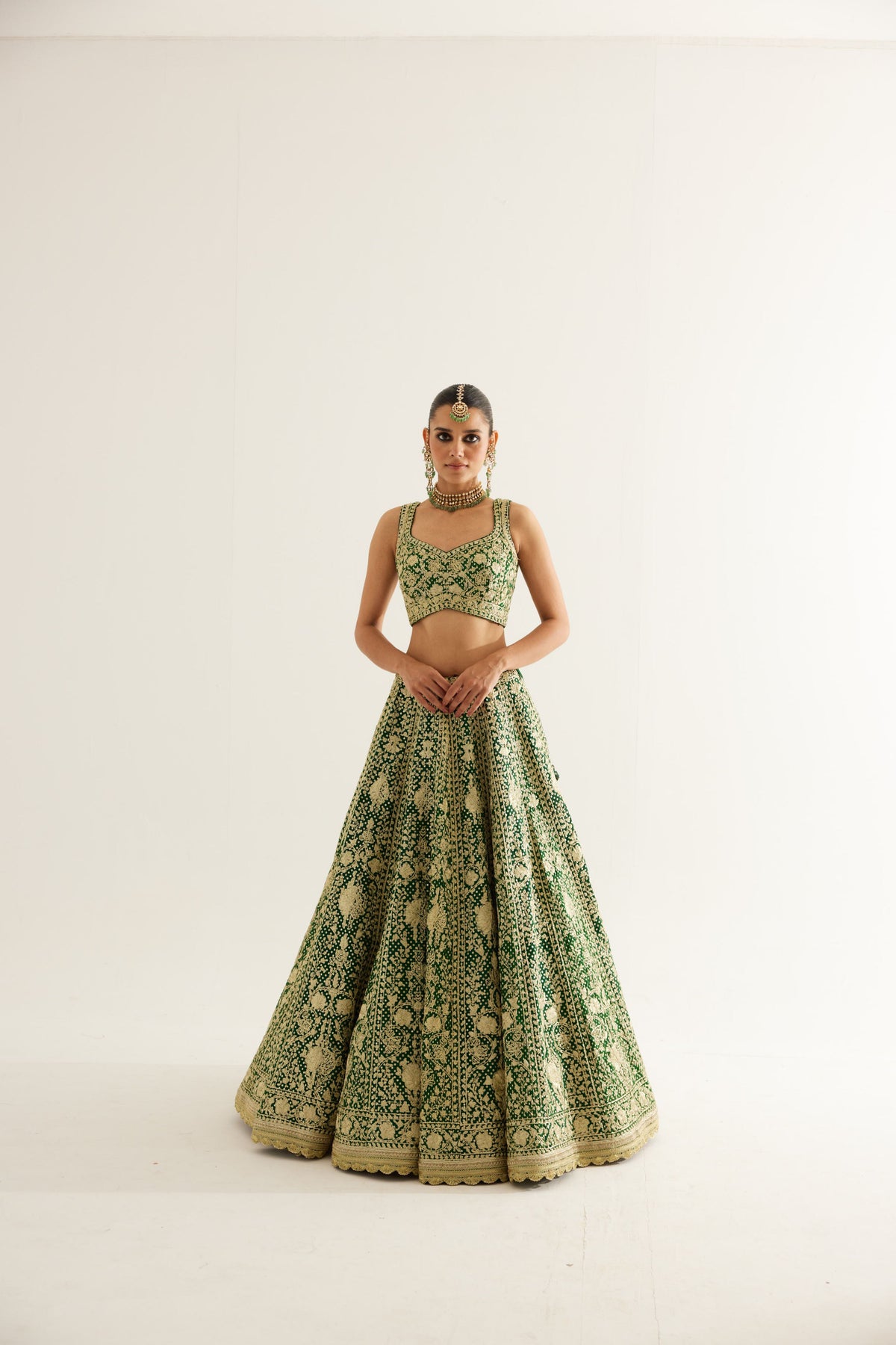 Verdant Green Lehenga Set