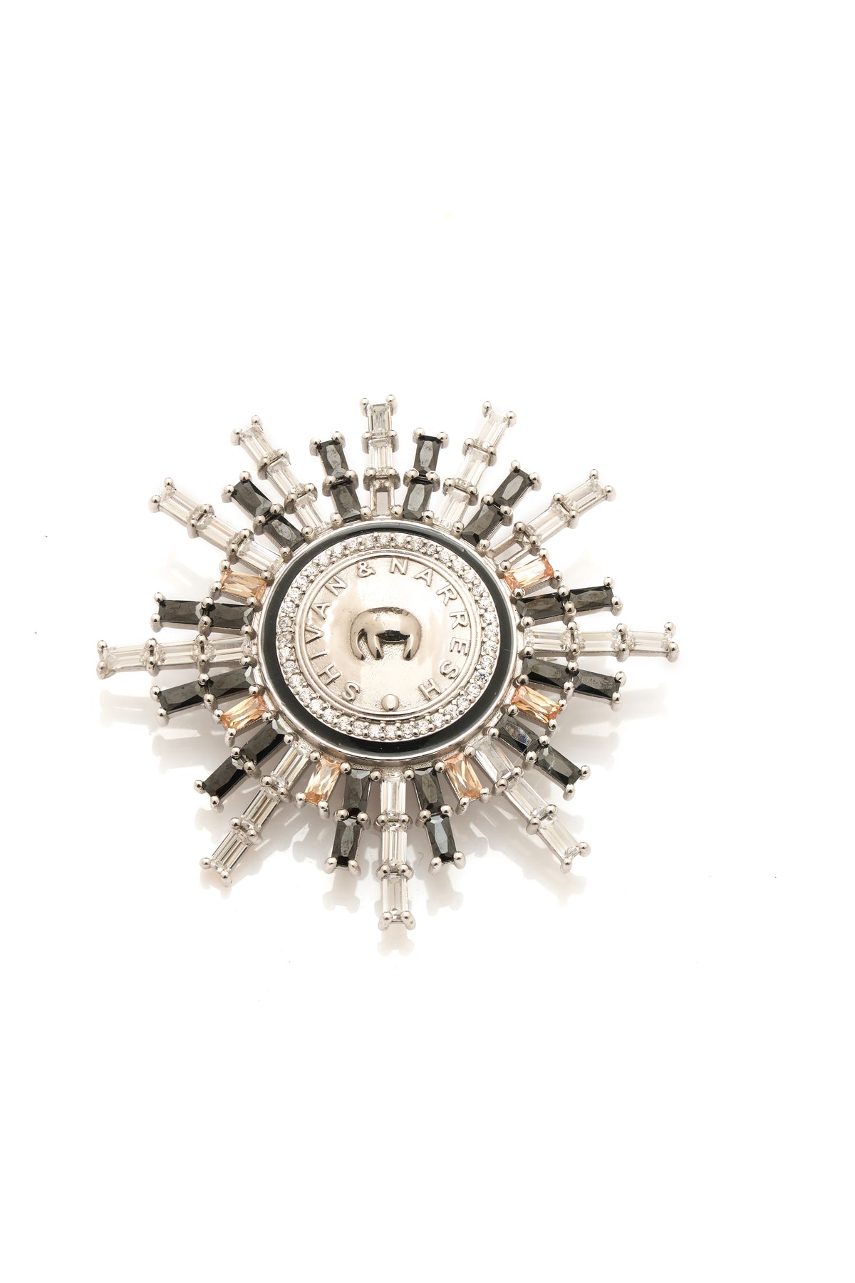 Numisma Star Burst Brooch