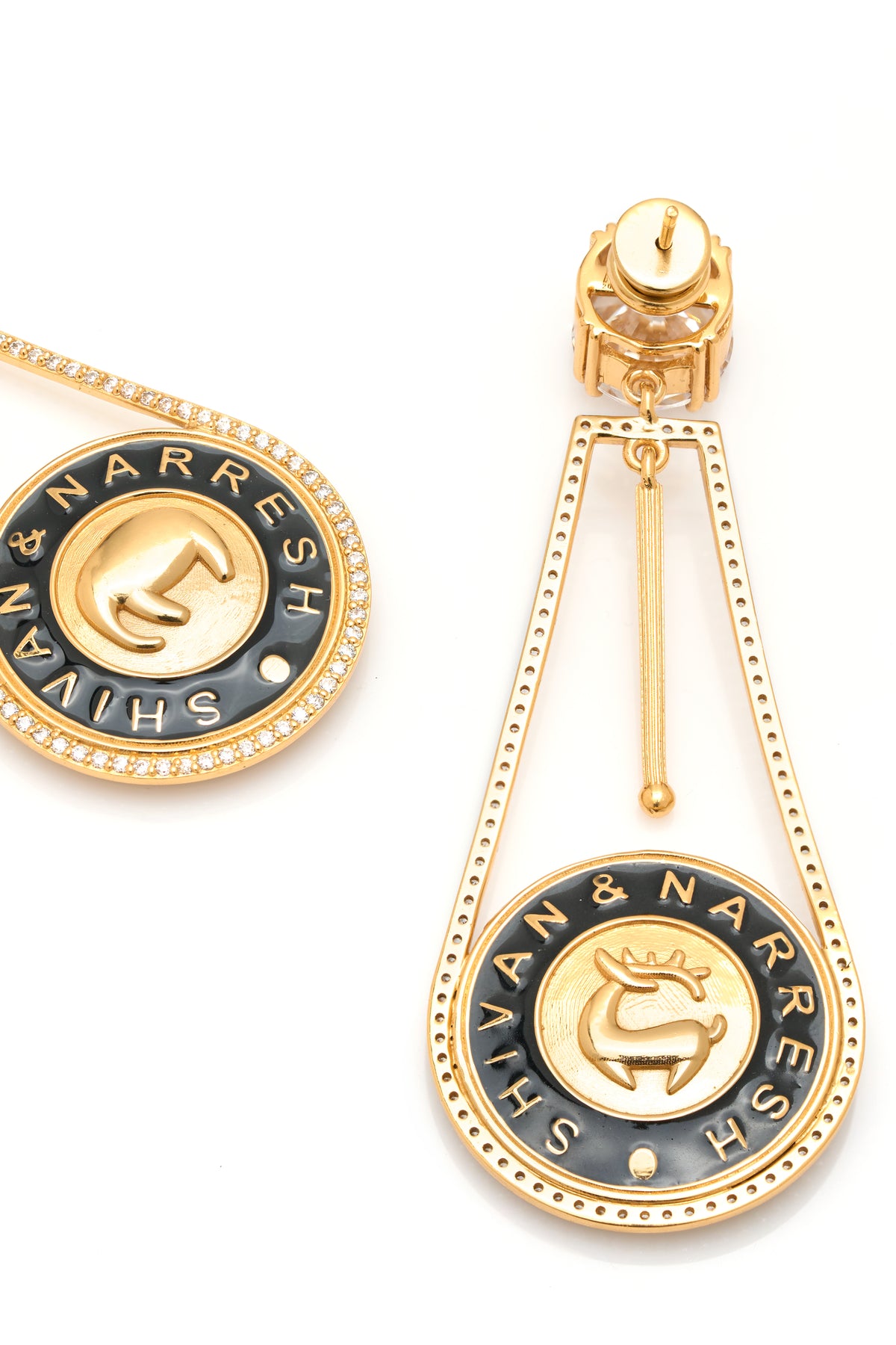 Numisma Pendulum Earrings