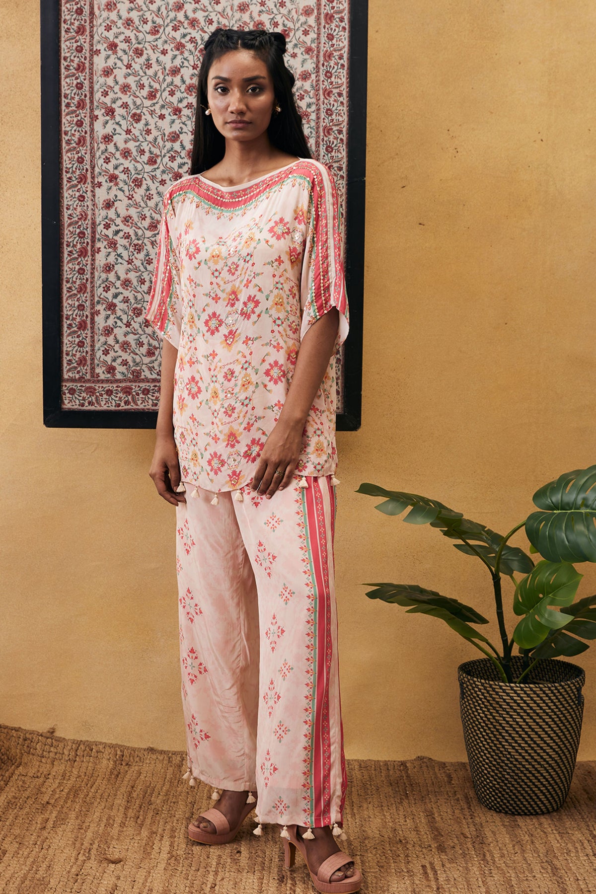 Zahra Embroidered Co-ord Set