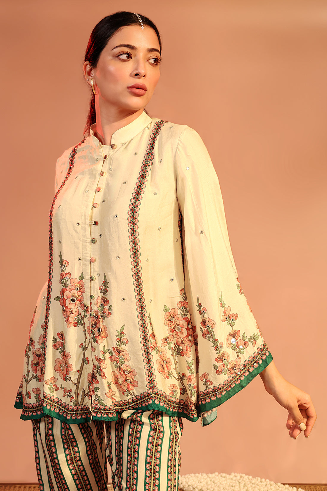 Tamaya Embroidered Tunic Set