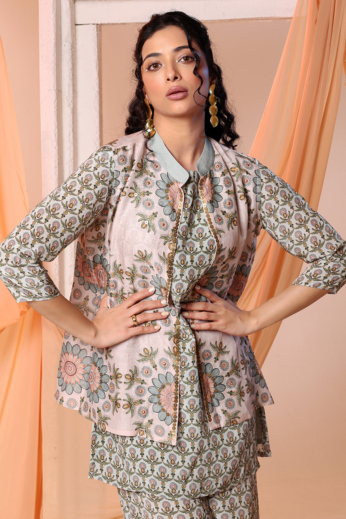 Earaya Printed Kurta Set