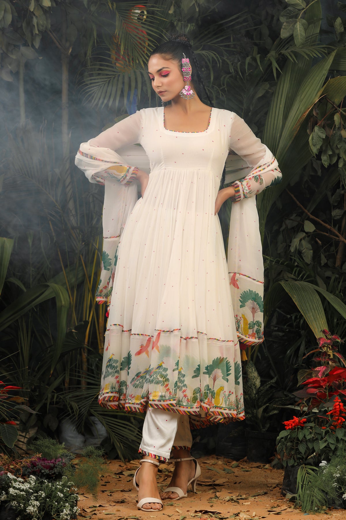 Noori anarkali set