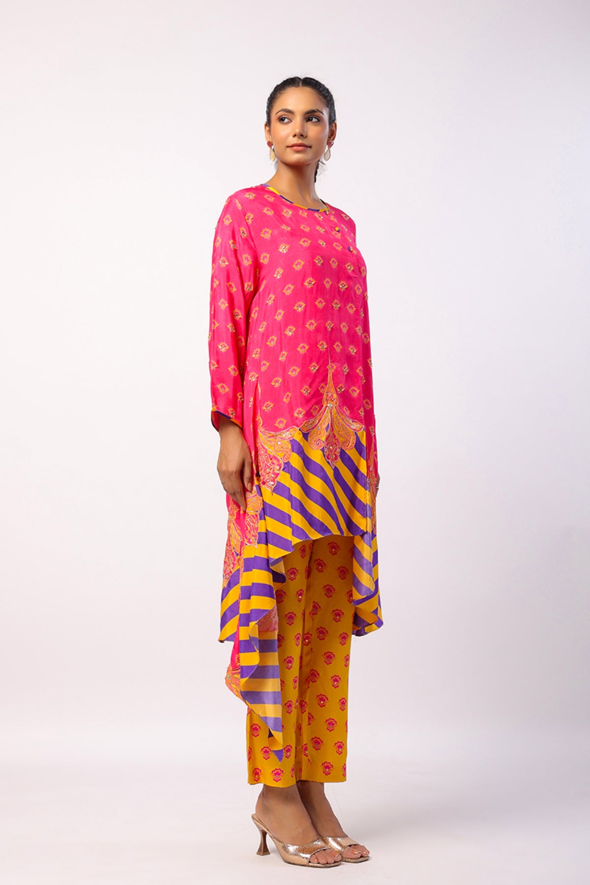 Nalini Assymetric Kurta Set