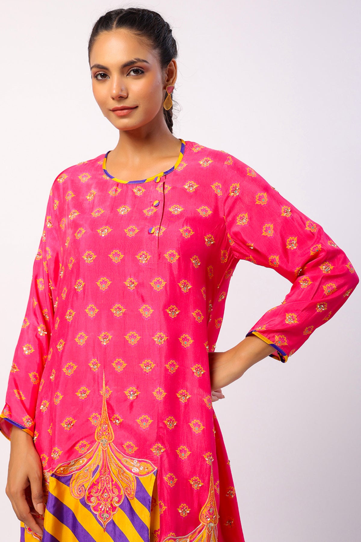 Nalini Assymetric Kurta Set