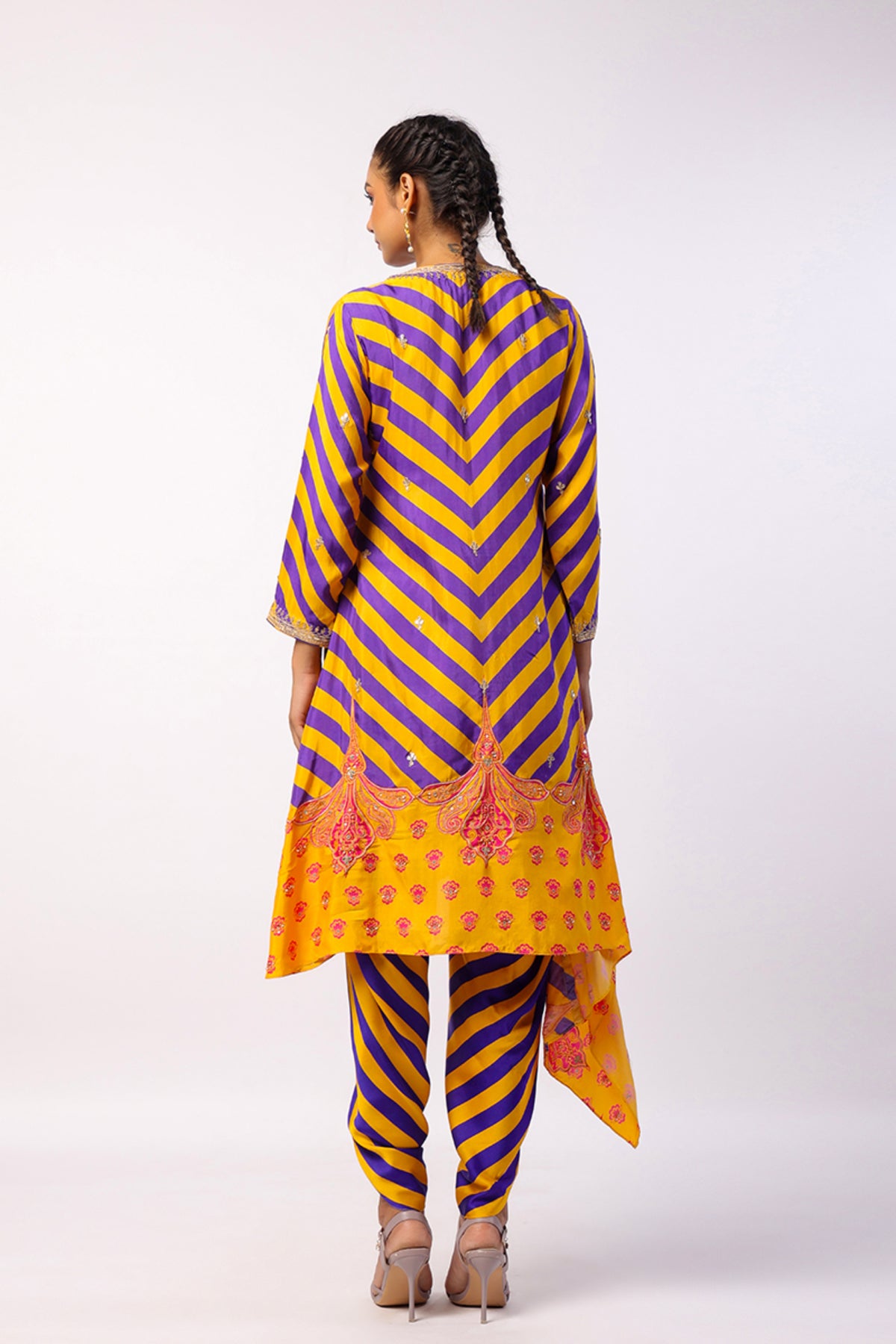 Nalini Assymetric Kurta Set