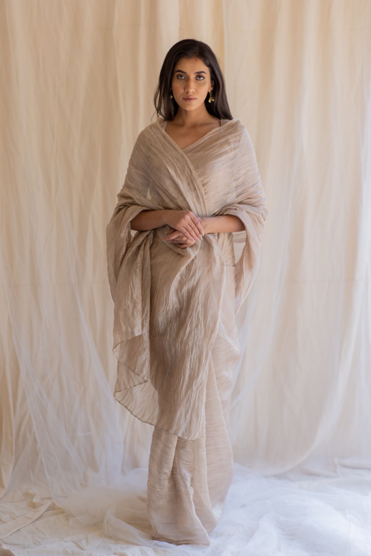 Inara tissue saree &amp; blosue