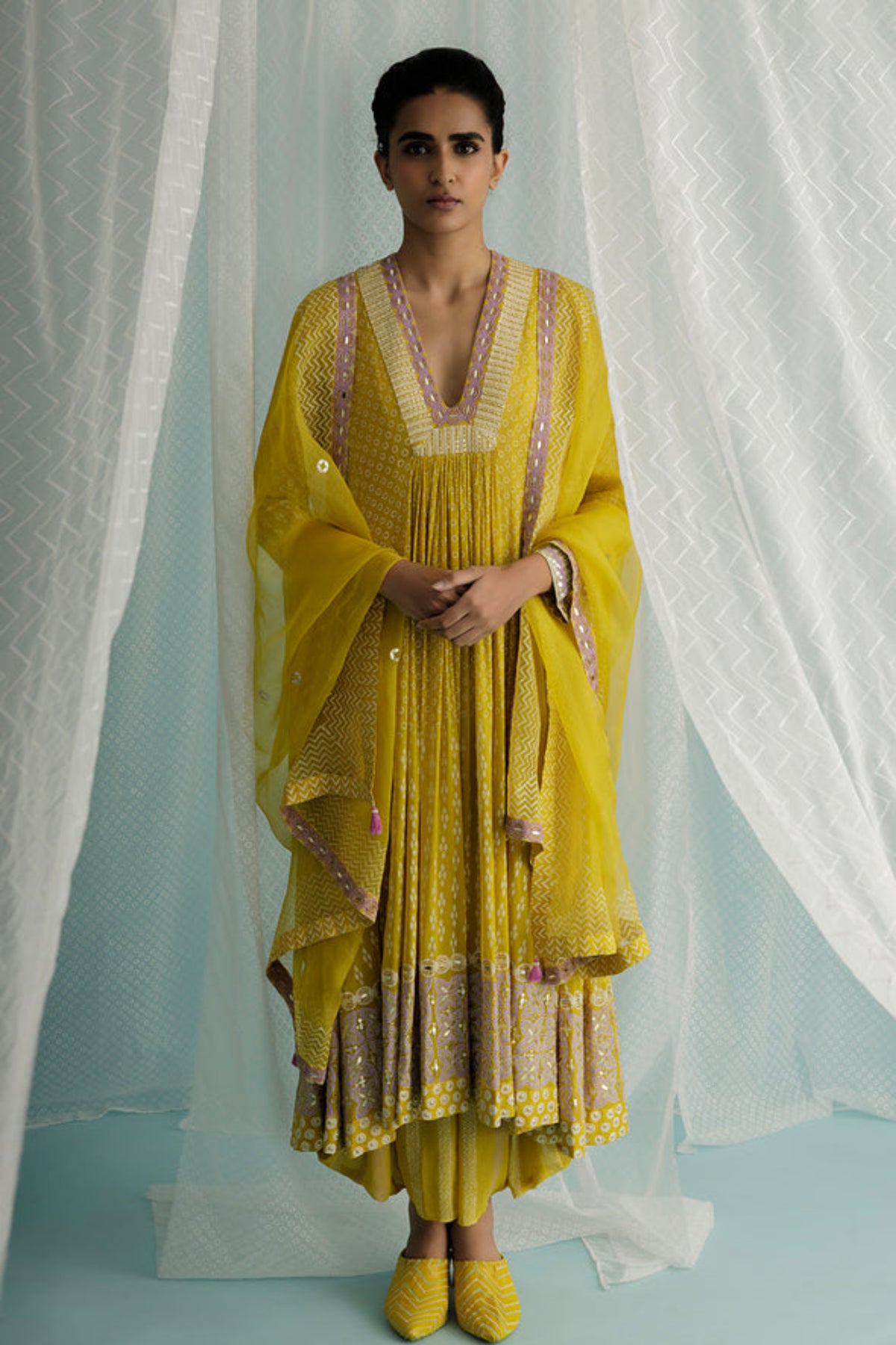 Canary Noa Anarkali Set