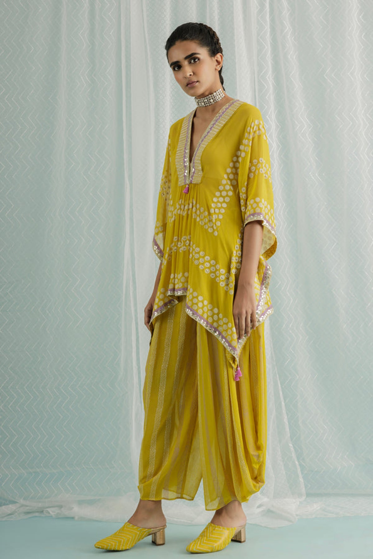 Canary Emi Kaftan Set