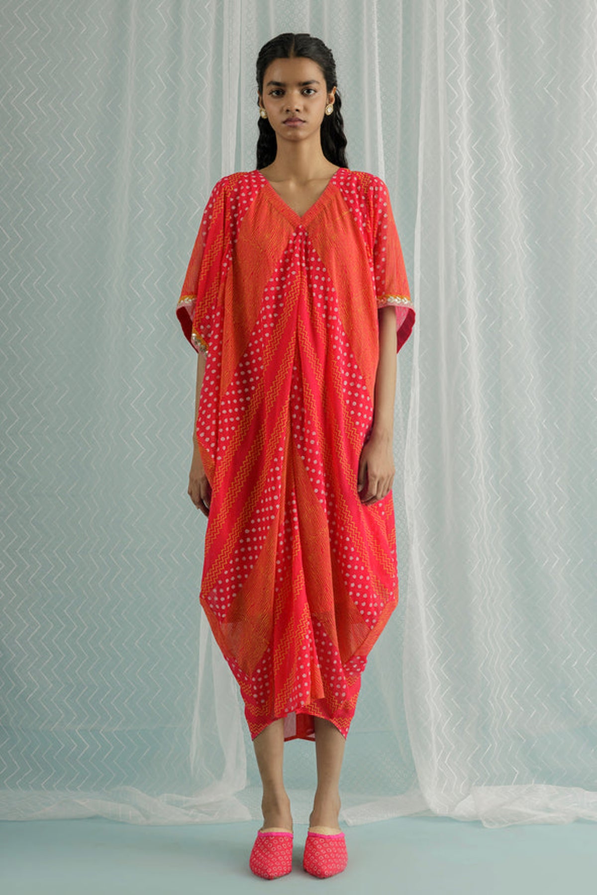 Fuschia Cocoon Dress