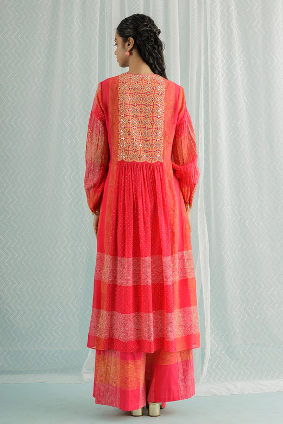 Fuschia Zuri Kurta Set