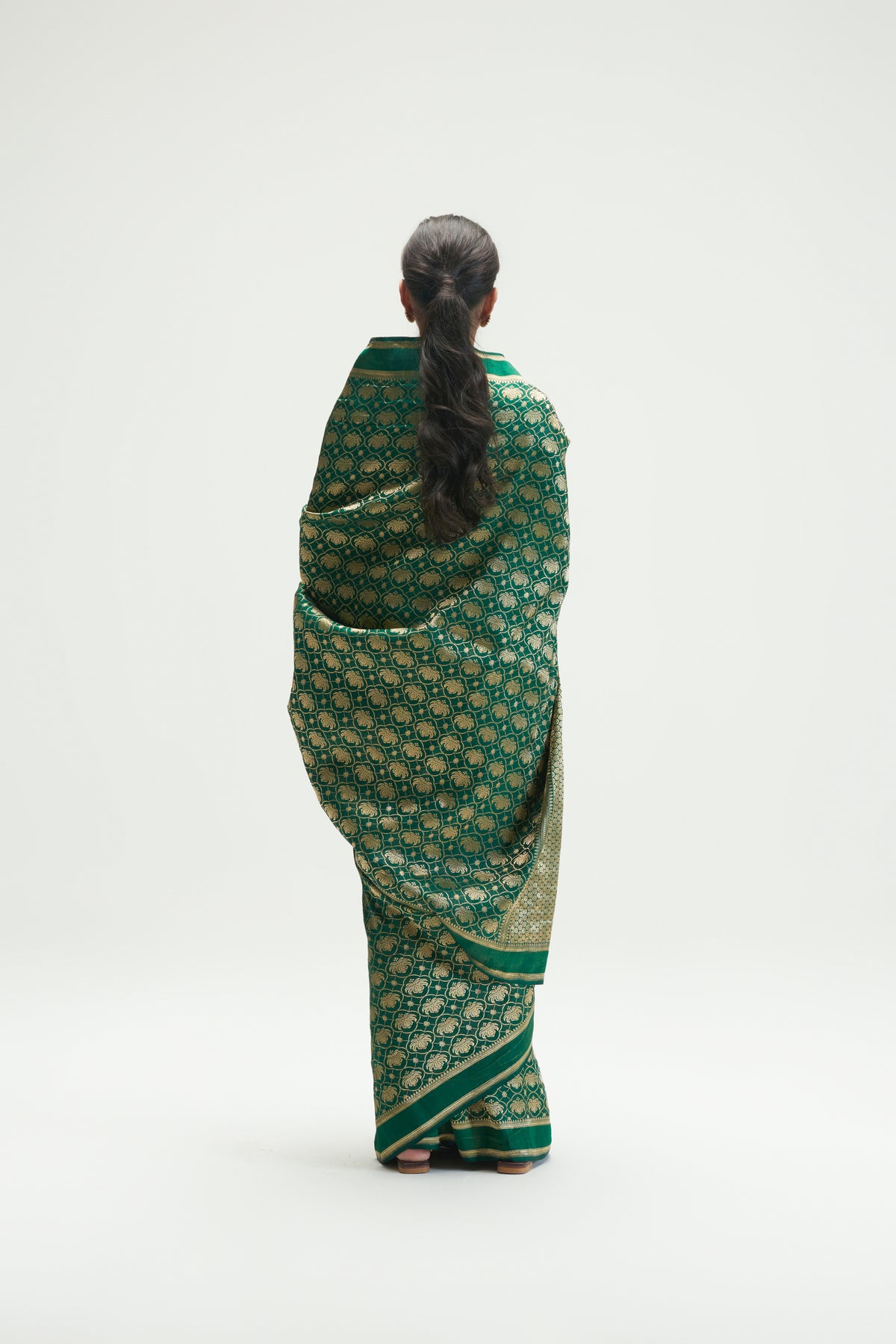 Malabar Emerald Saree