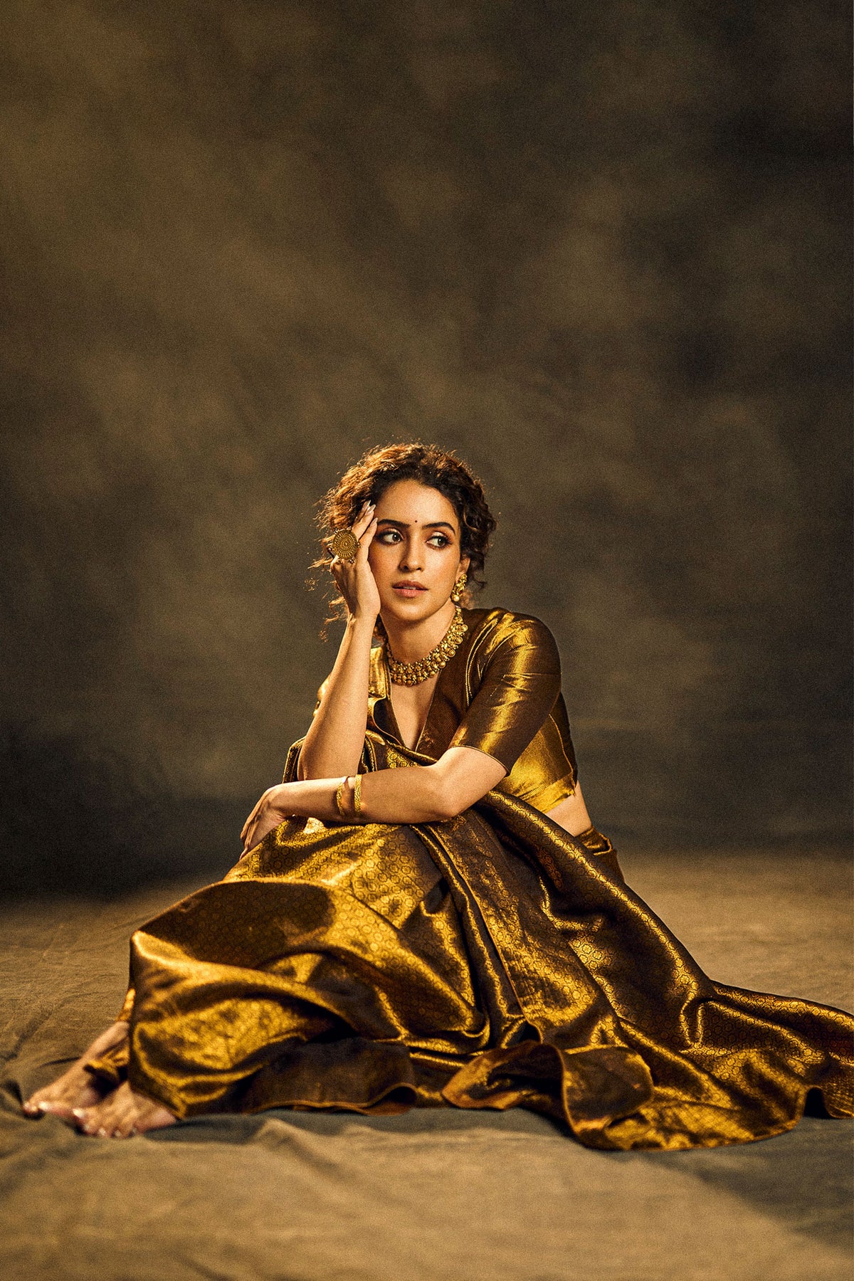 Sanya Malhotra in Raw Mango