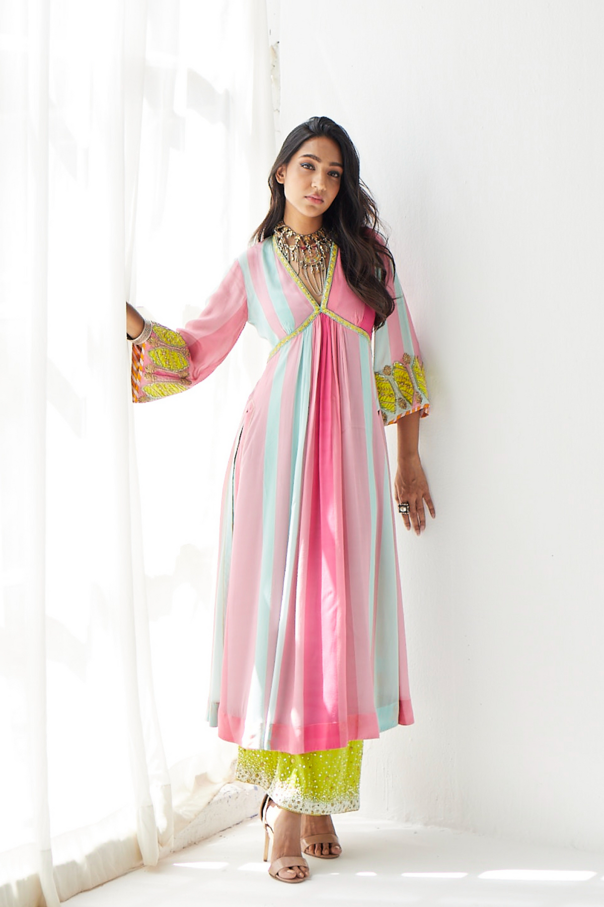 Bright Pink Kurta