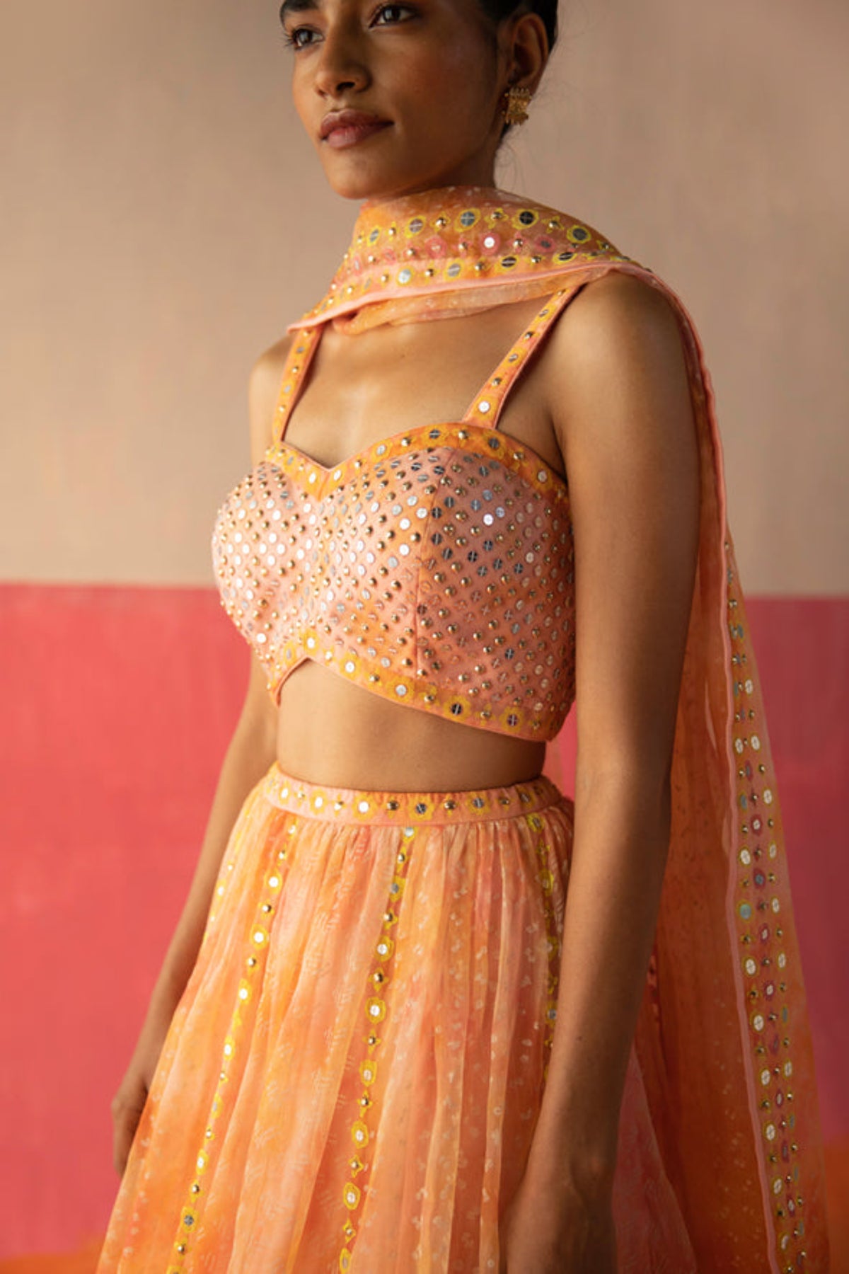 Shaded Emily Lehenga Set