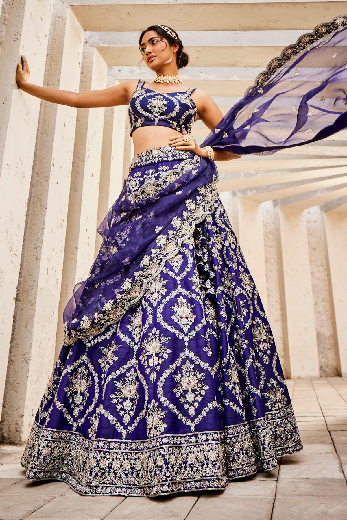 latest Bridal lehenga SWATHI VELDANDI | #shorts #bridallehangas  @brideessentials - YouTube