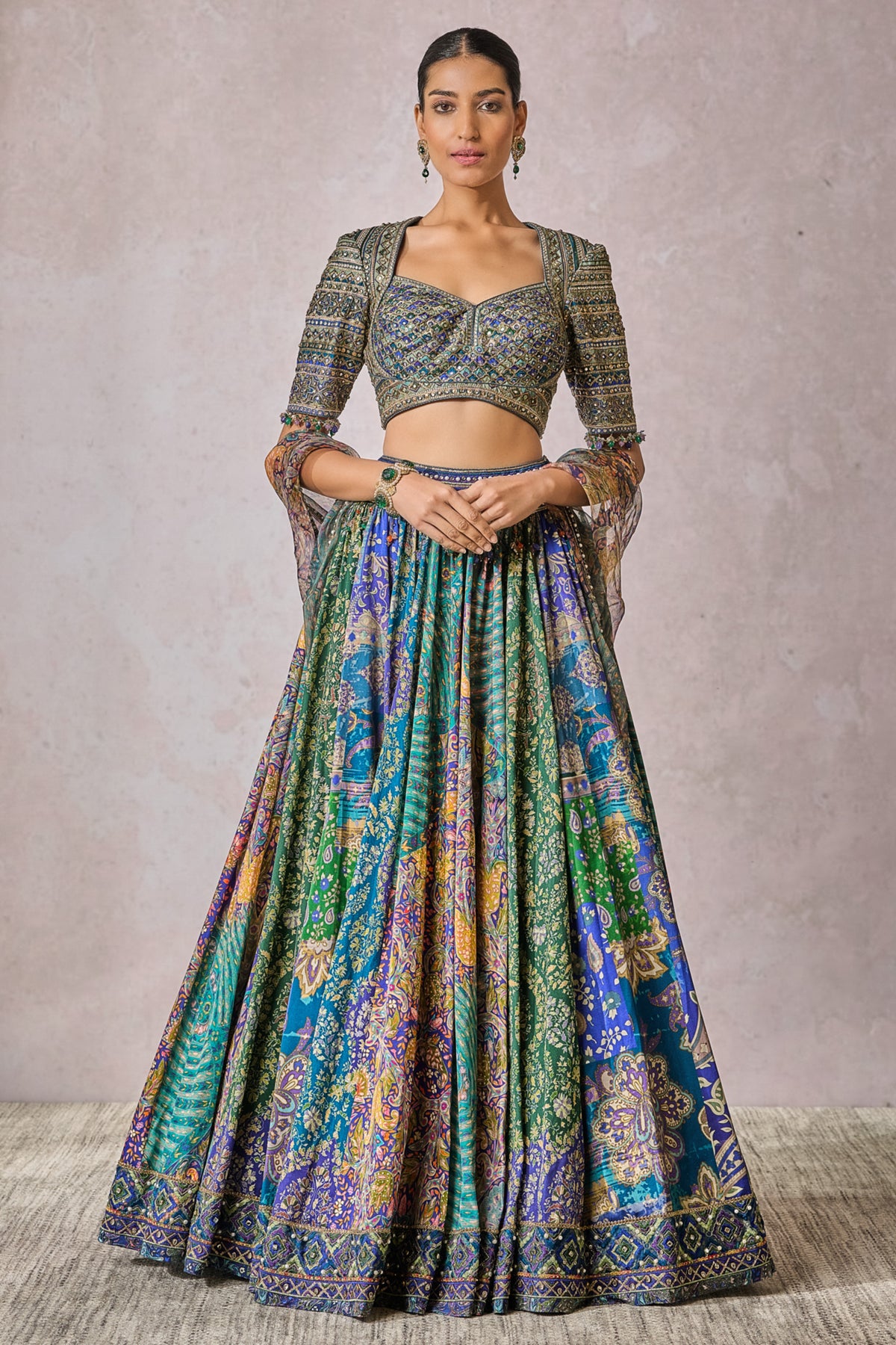 Peacock Lehenga Set