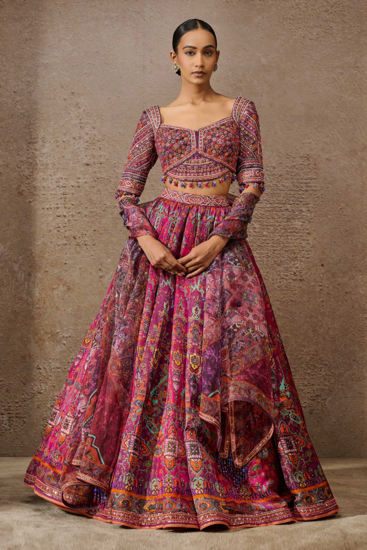 Classic Printed Lehenga Set