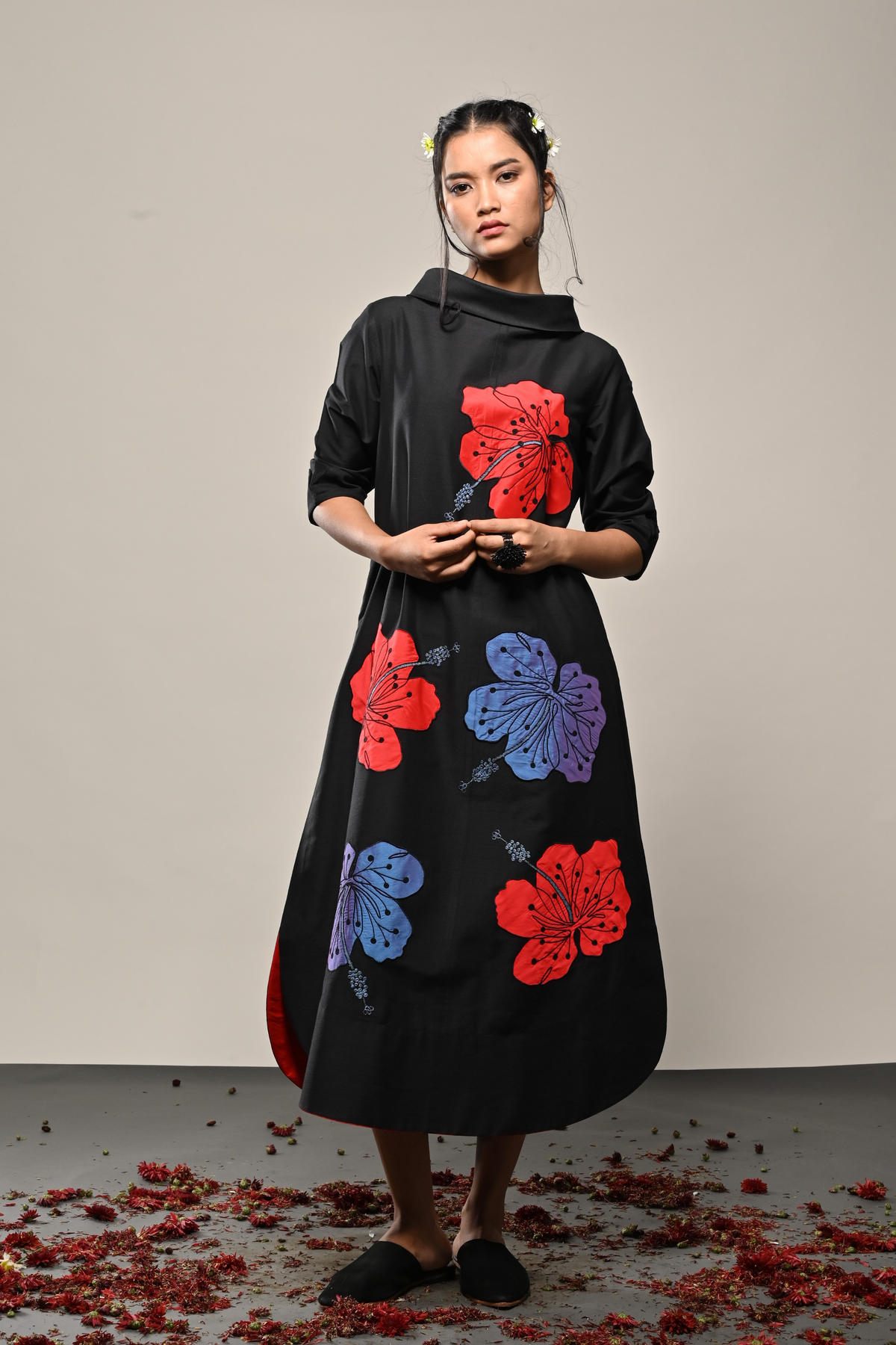 Poppy Love Hibiscus Dress