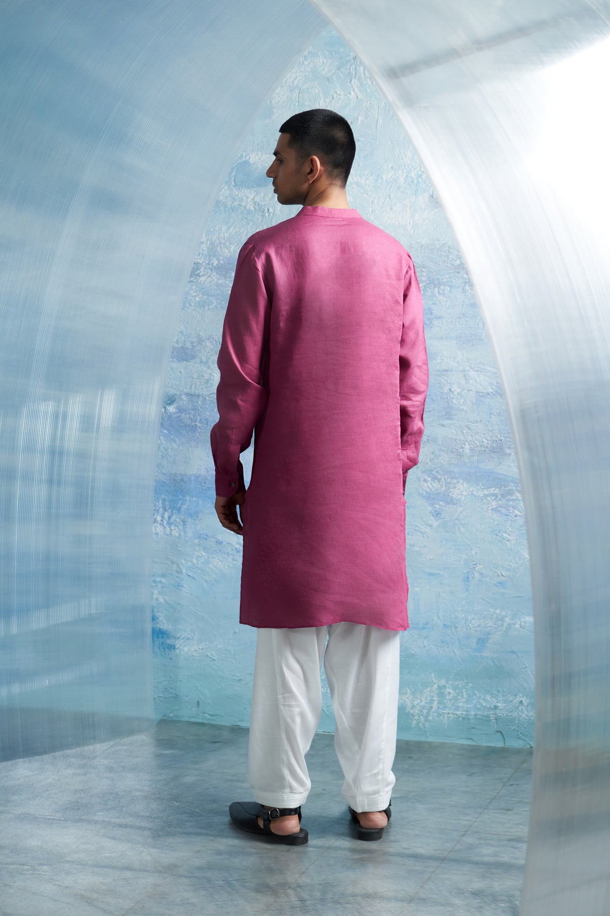 Aura Grape Pink Kurta Set