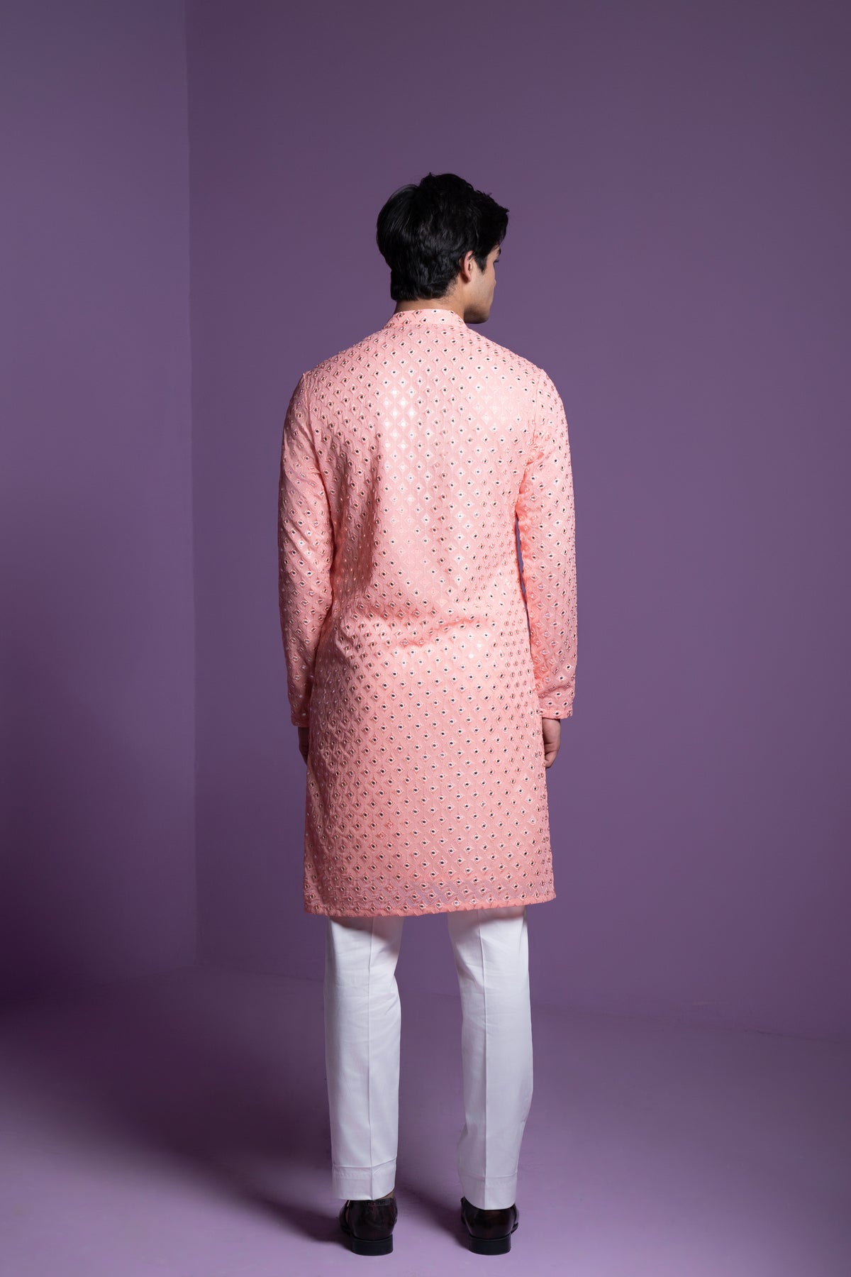 Coral Kurta Set