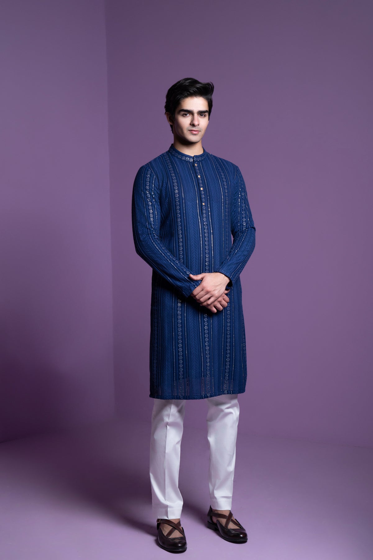 Midnight Blue Kurta Set