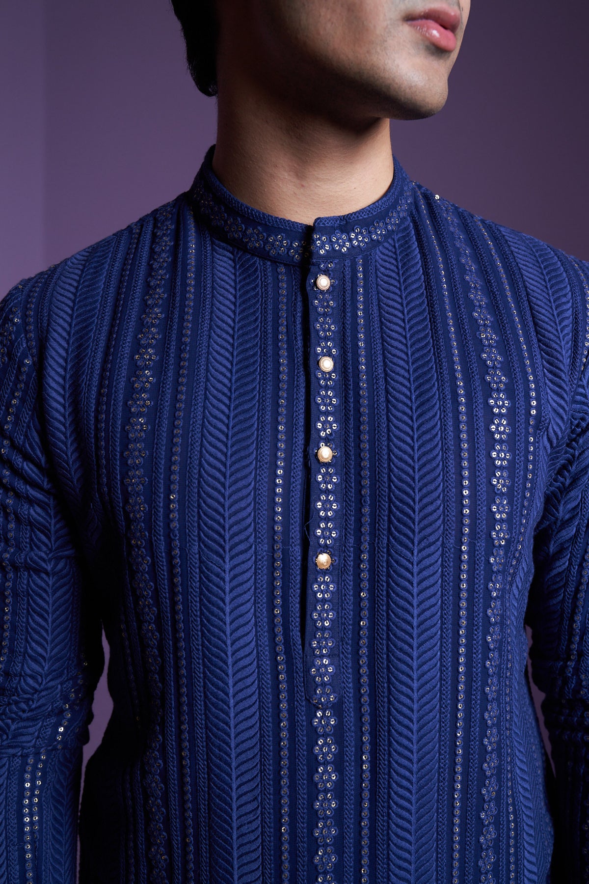 Midnight Blue Kurta Set