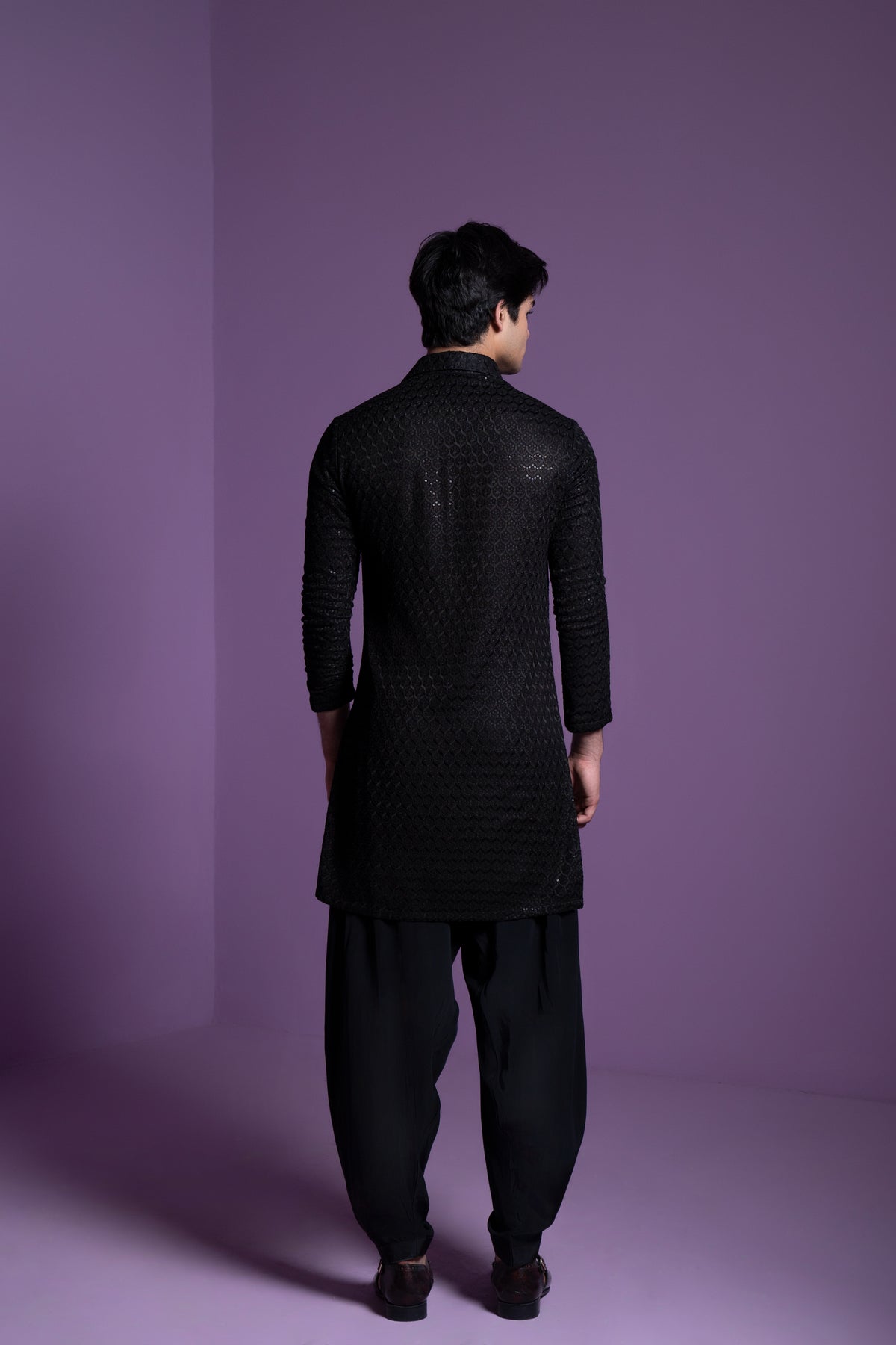 Black Kurta Set