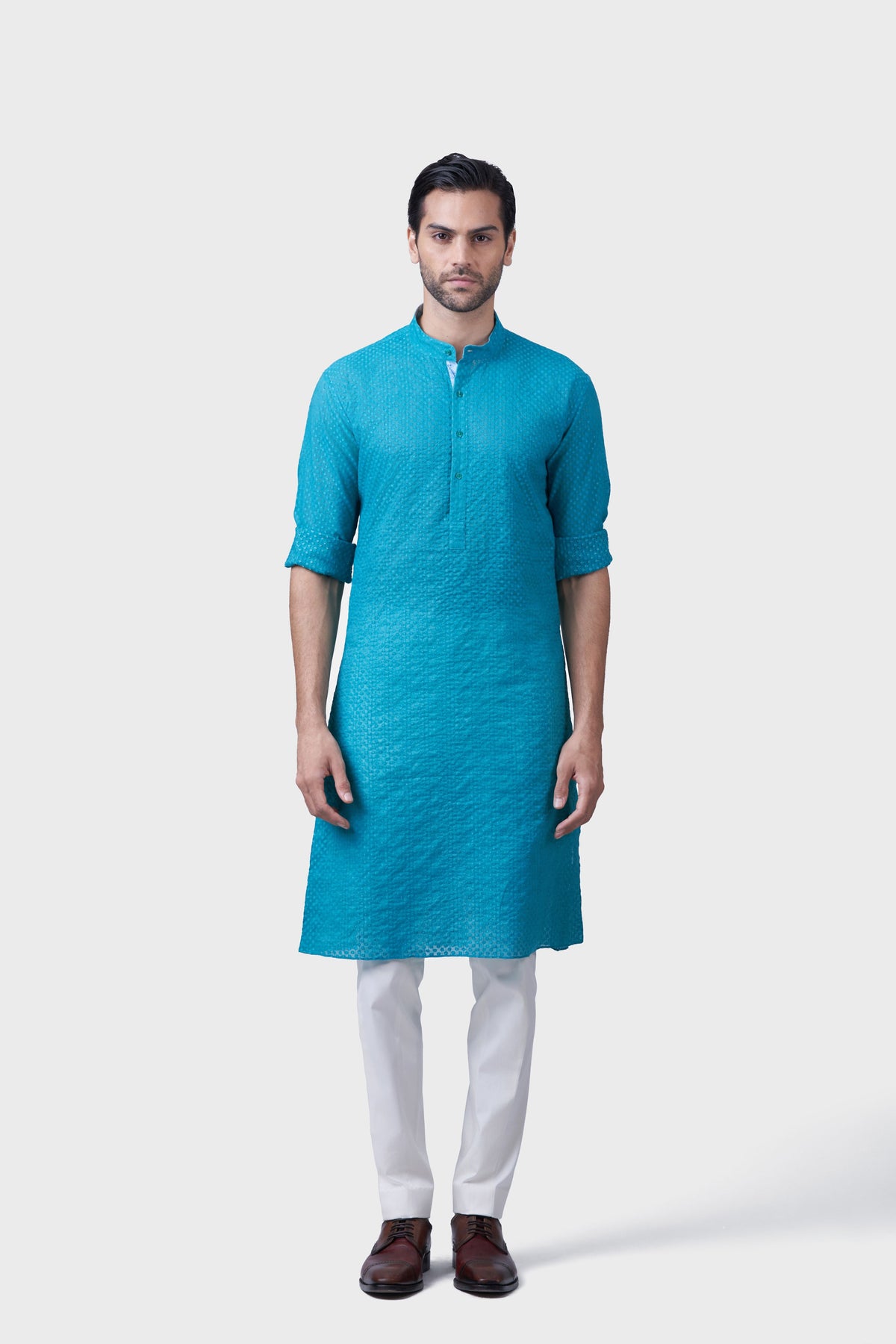 Argyle Dot Kurta