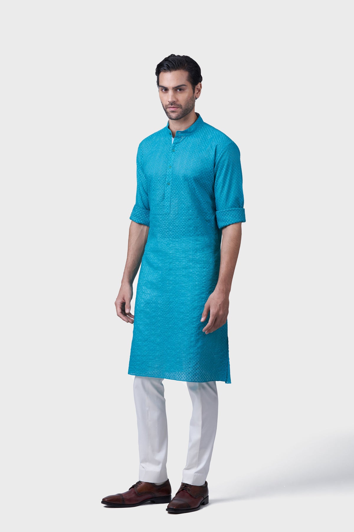 Argyle Dot Kurta