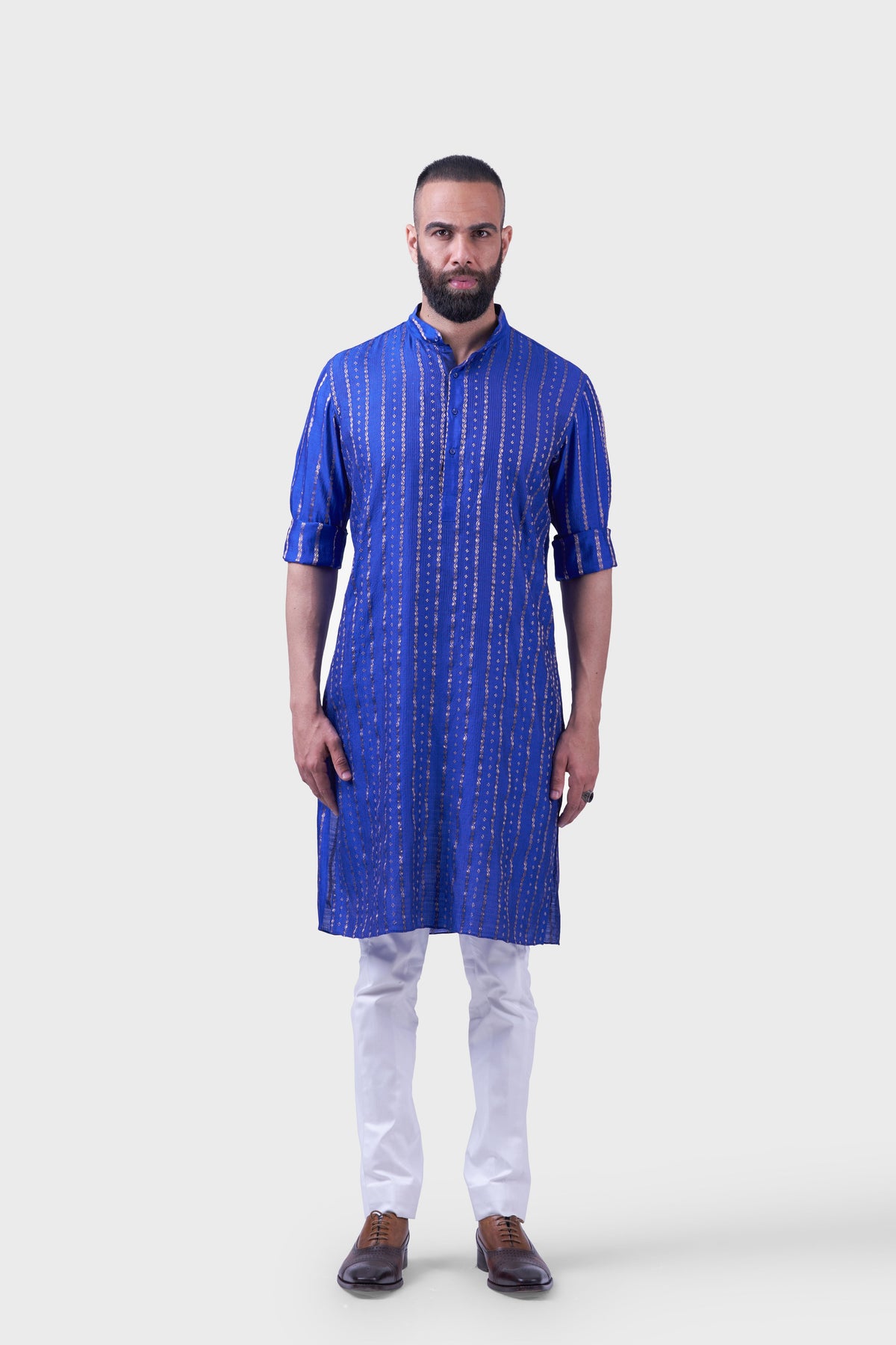 The Ultraviolet Zari Kurta