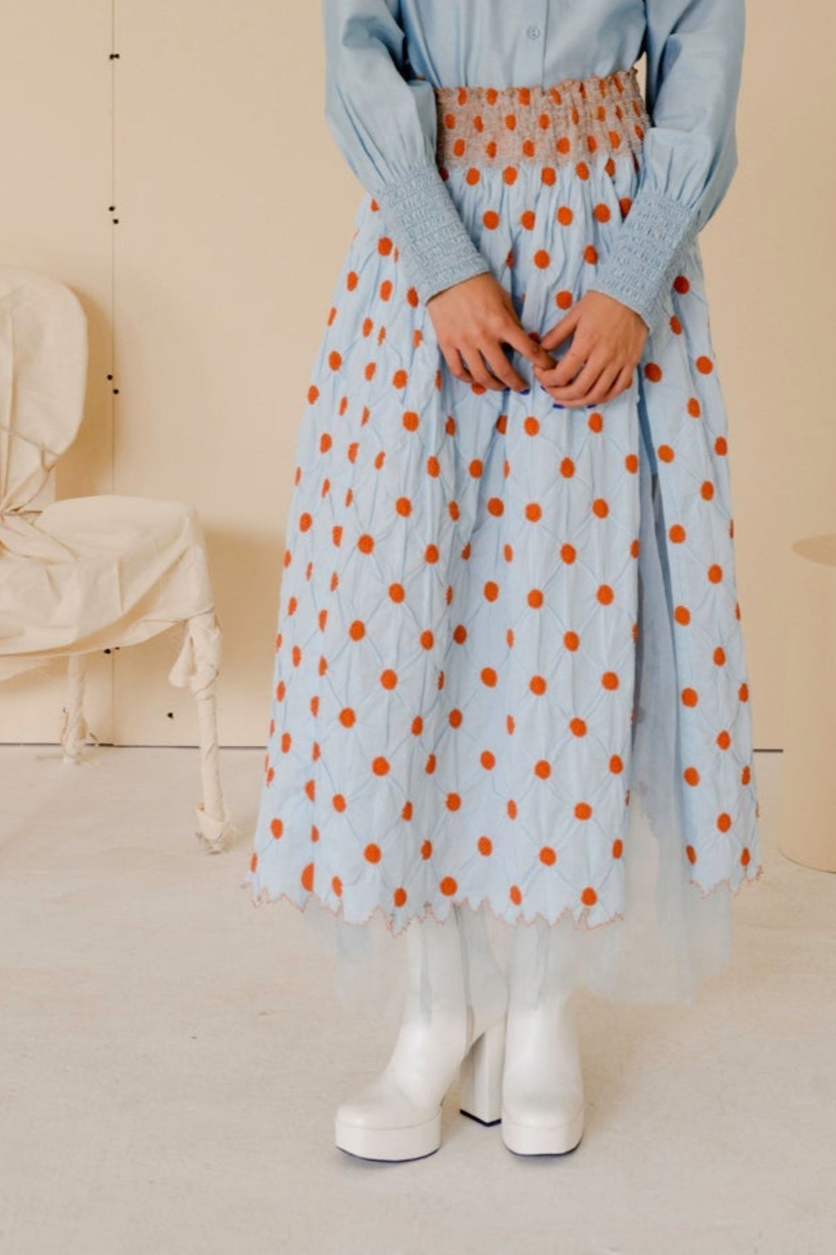 Sky Blue Marionette Skirt