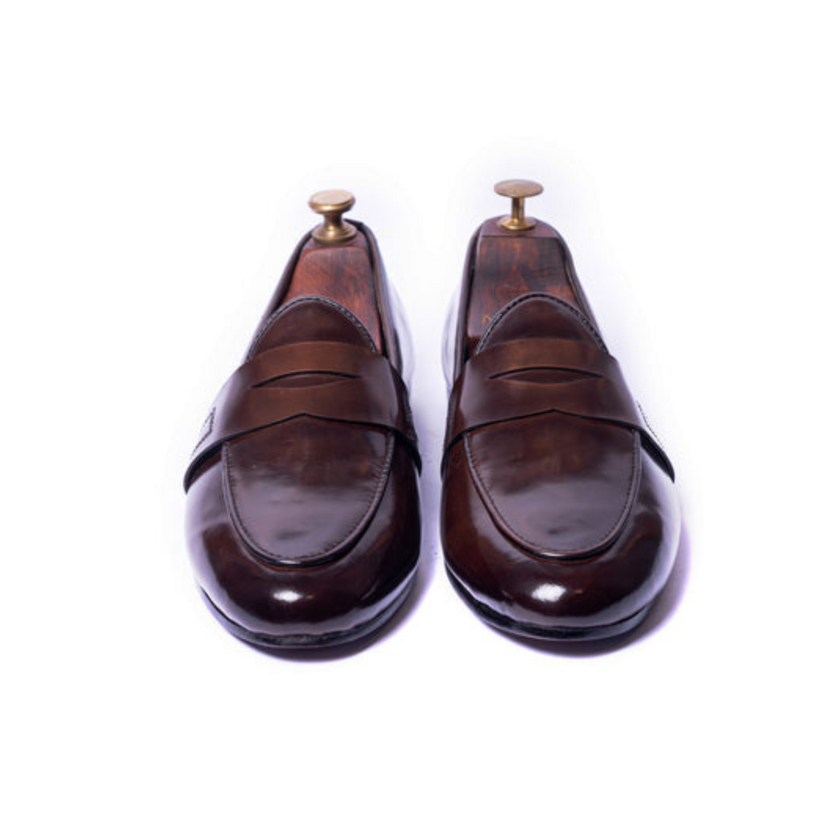 Brushed Penny Loafer