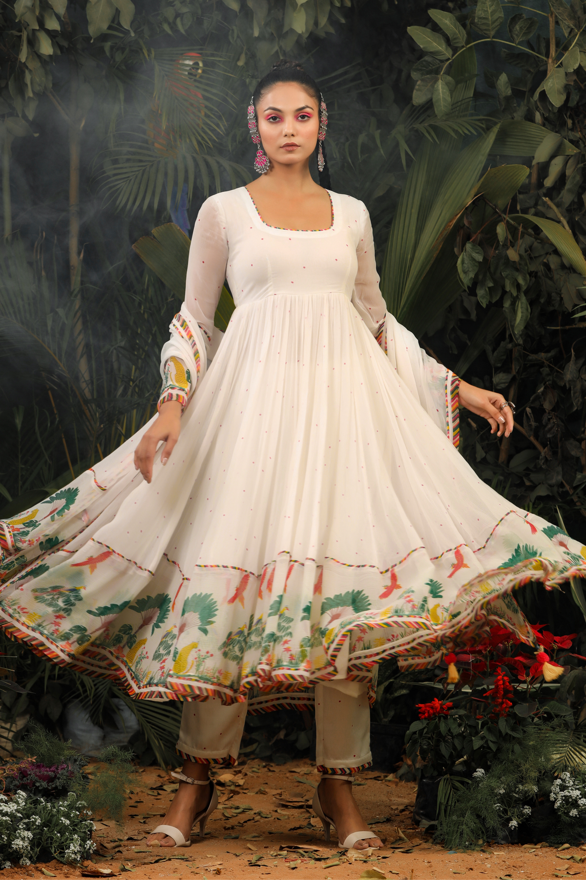 Noori anarkali set