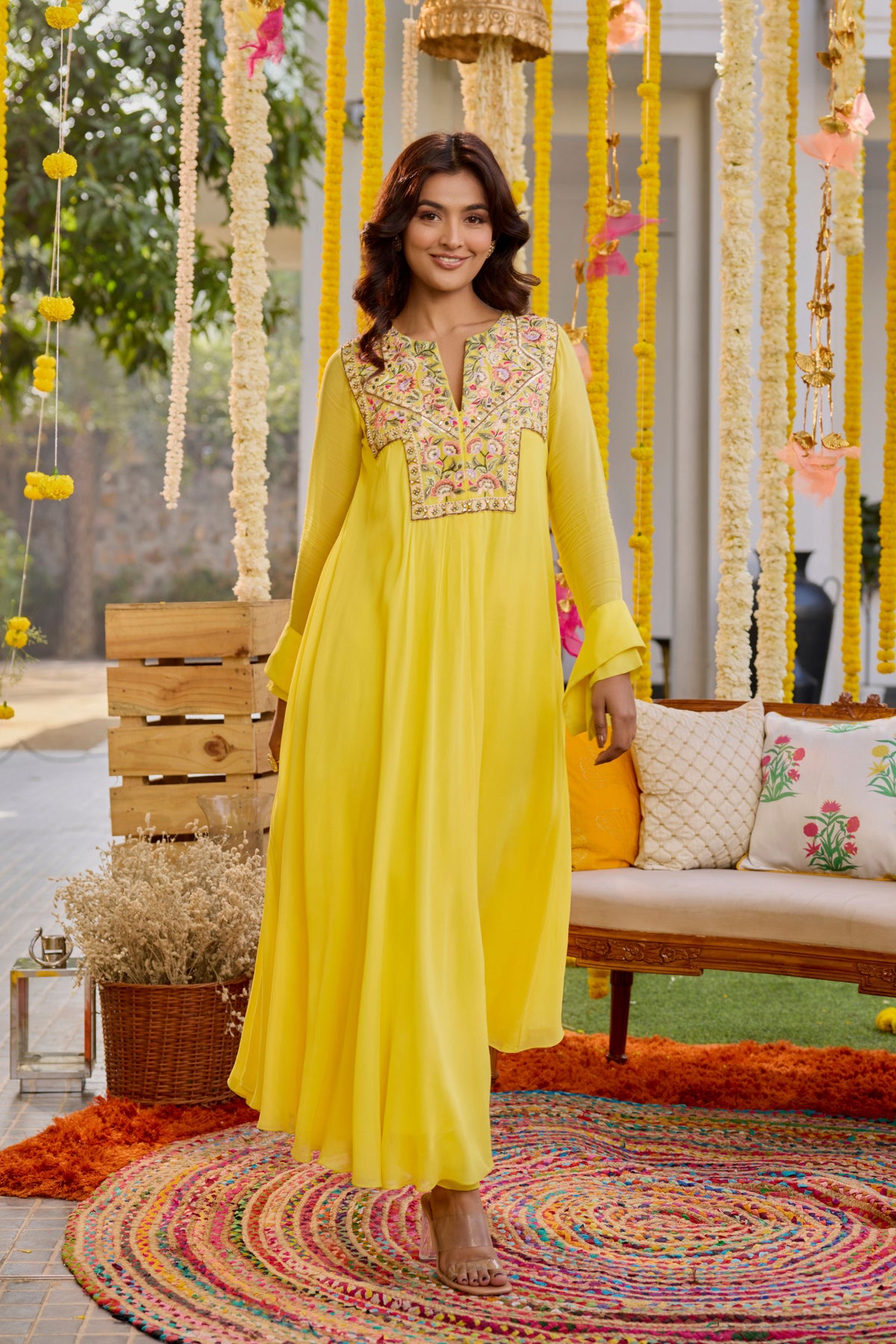 Yellow Kurta Set