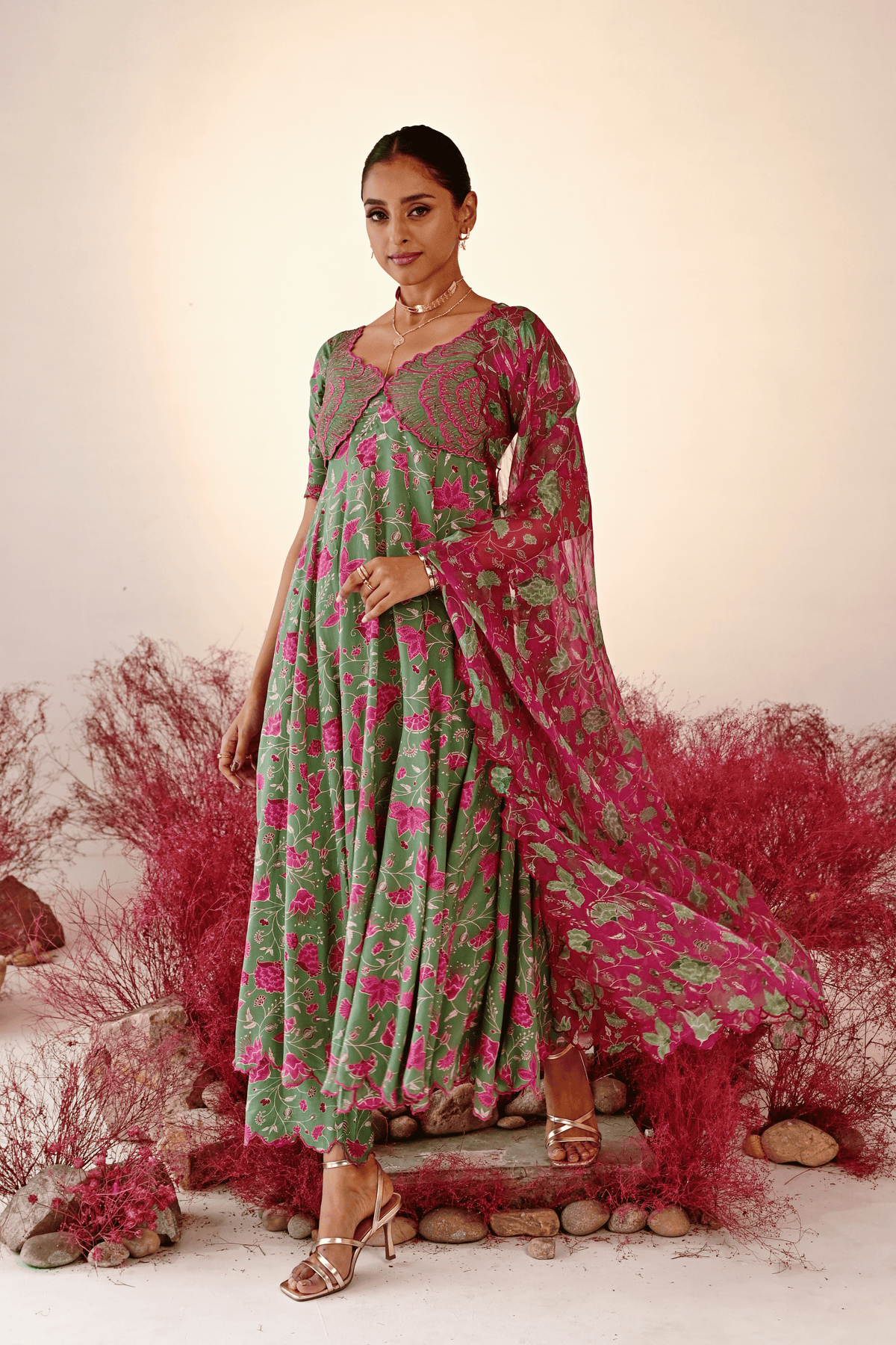 Haana Anarkali Set