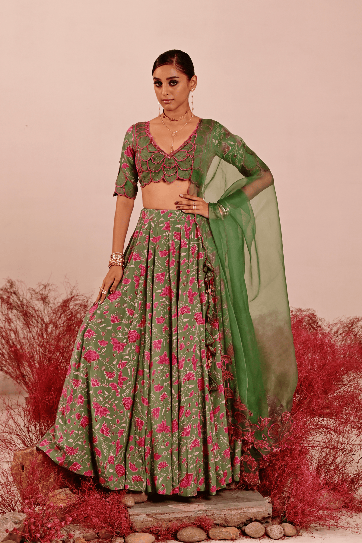 Liuora Lehenga Set