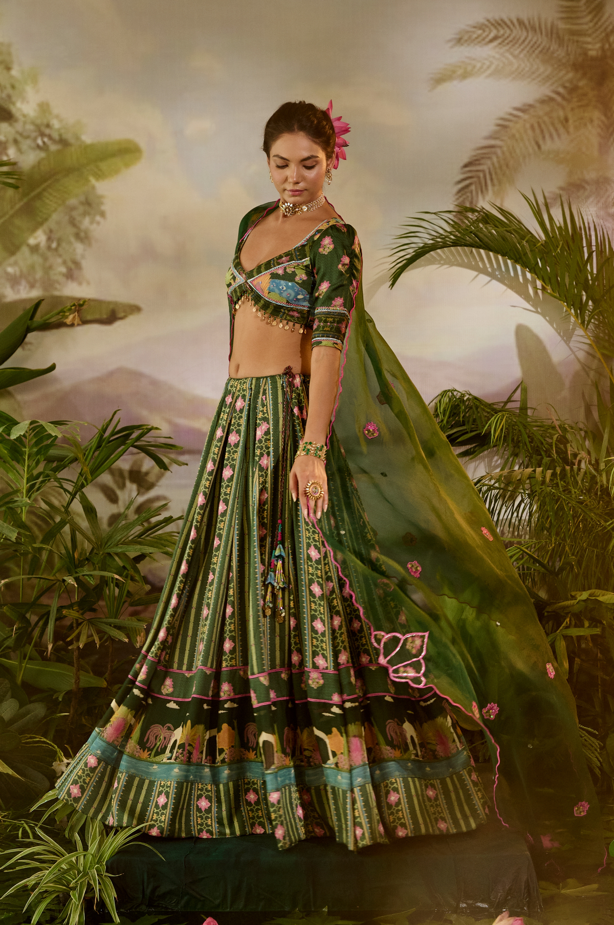 Padma Lehenga Set