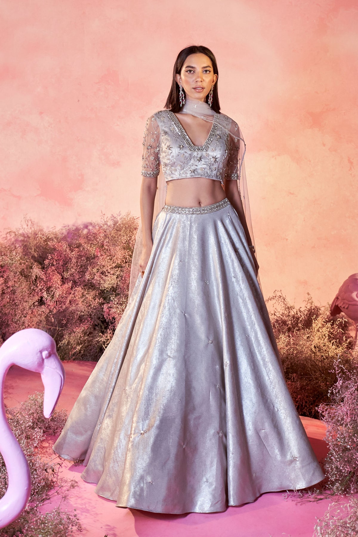 Gleam Lehenga Set