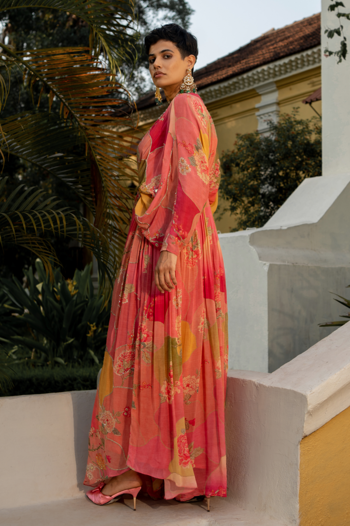 Hint of Blush Nasha Kaftan Set