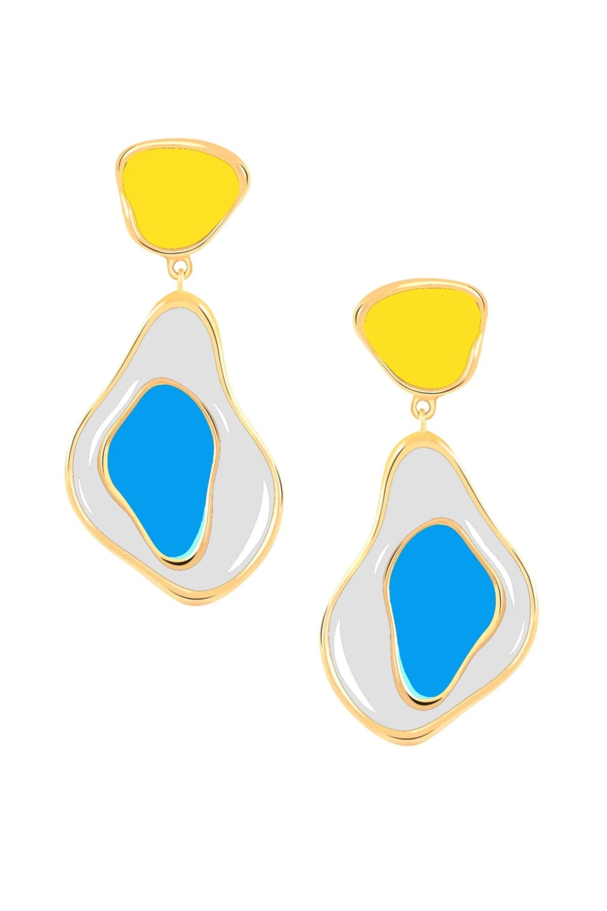 Lanai-ice Multicoloured Earrings