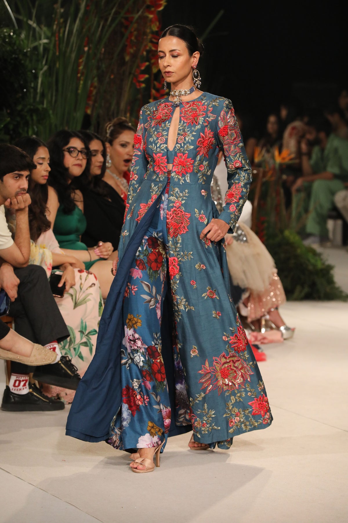 Midnight Blue Anarkali