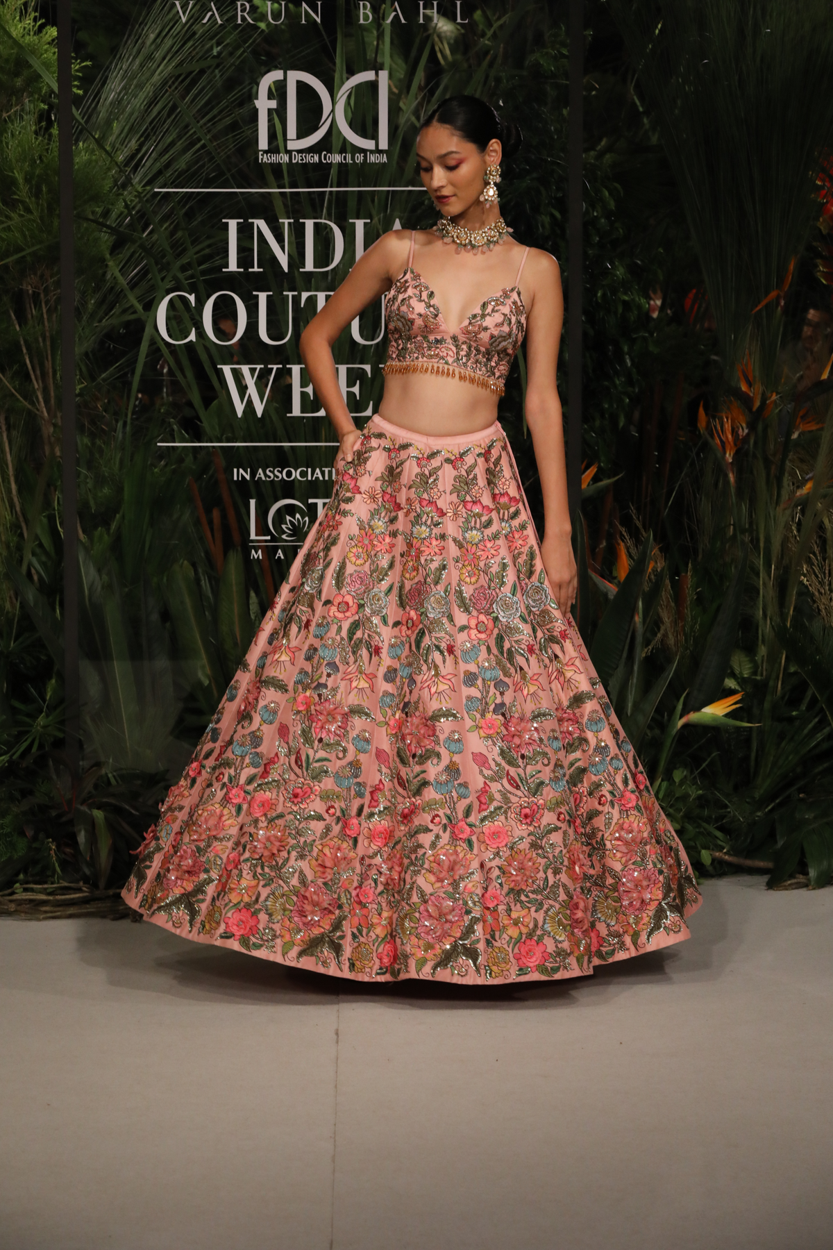 Rose Pink Lehenga Set