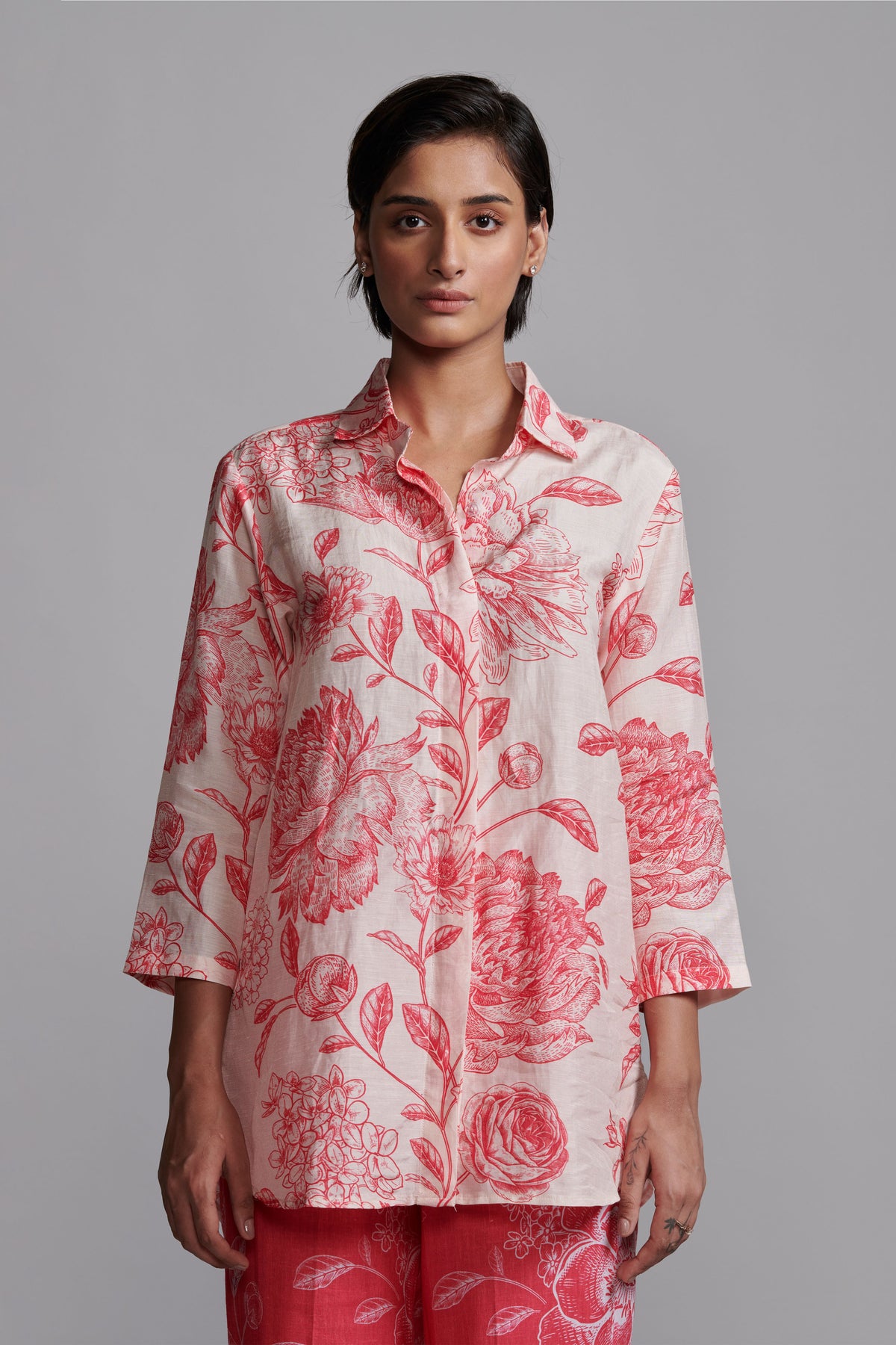 Floral Print Shirt