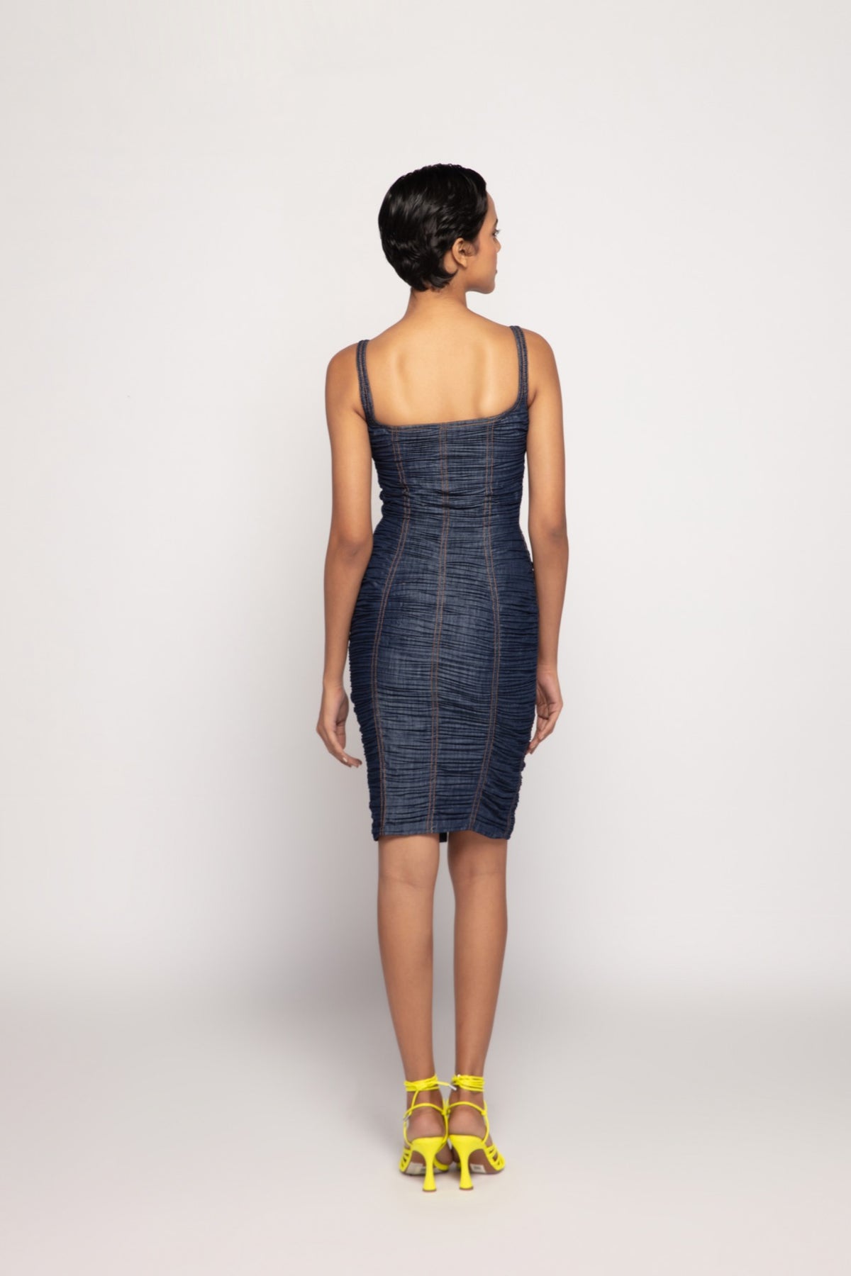 Denim Midi Dress