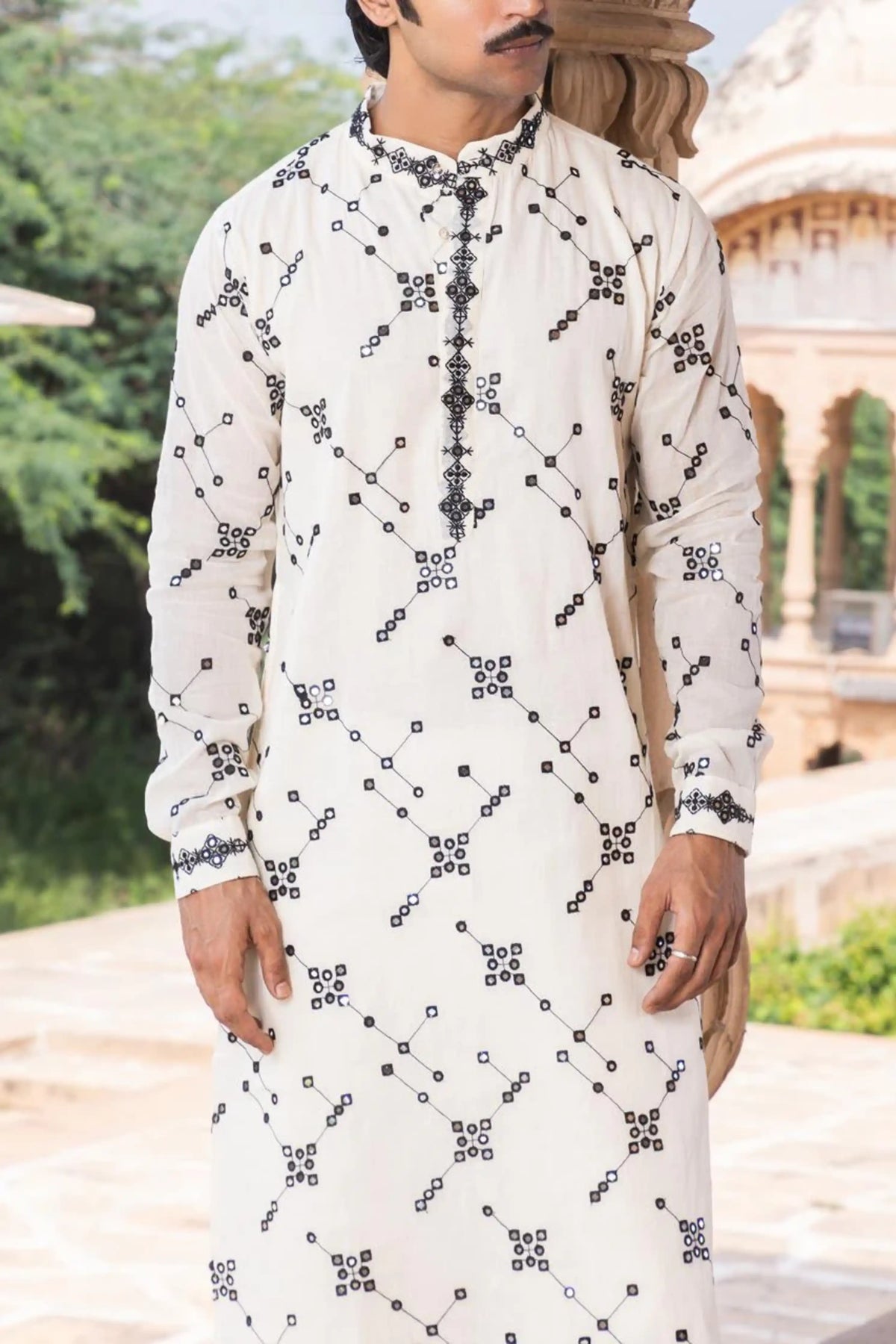 Embroidered Bk Kurta Set