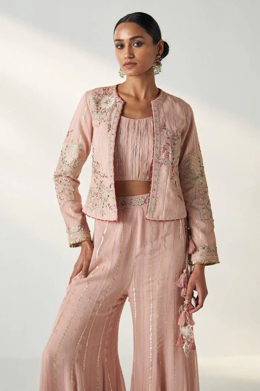 Sadhana Blush Pink Sharara Set